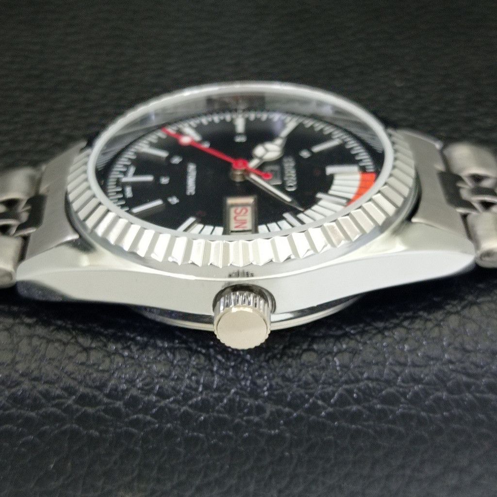 Seiko REFURBISHED VINTAGE SEIKO 5 AUTO JAPAN MENS WATCH a440719 Size 38 - 5 Thumbnail