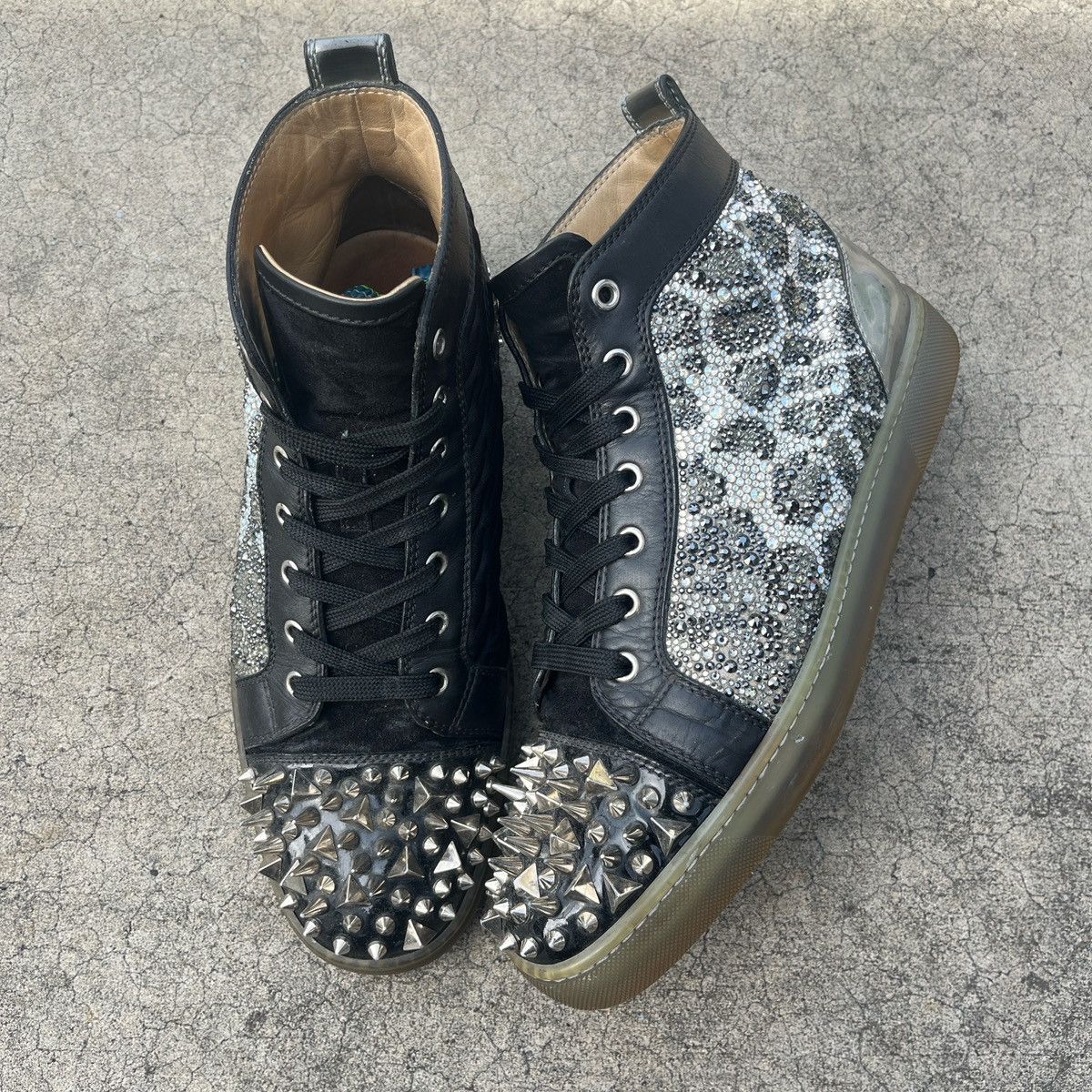 Christian Louboutin Christian Louboutin High Tops Size US 8.5 / EU 41-42 - 1 Thumbnail