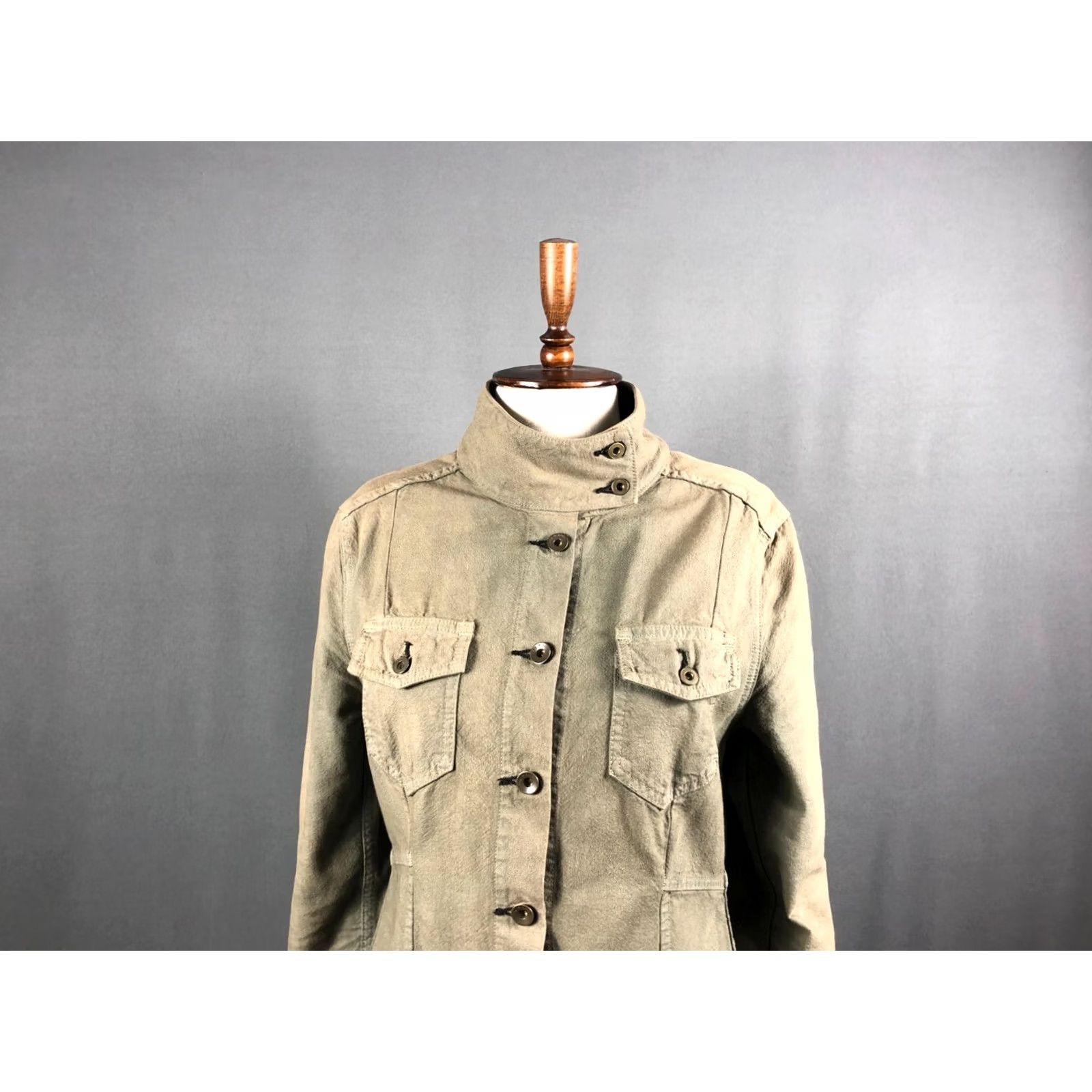 Rag & Bone rag & bone Green Cotton Jacket Women Size M Size M / US 6-8 / IT 42-44 - 4 Thumbnail