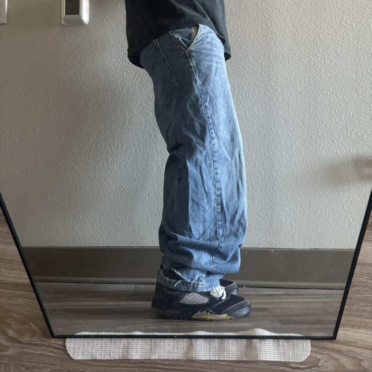 Japanese Brand Crazy Vintage Y2K/2000s Baggy Streetwear Skater Denim Jeans! 30x29 Size US 30 / EU 46 - 2 Thumbnail