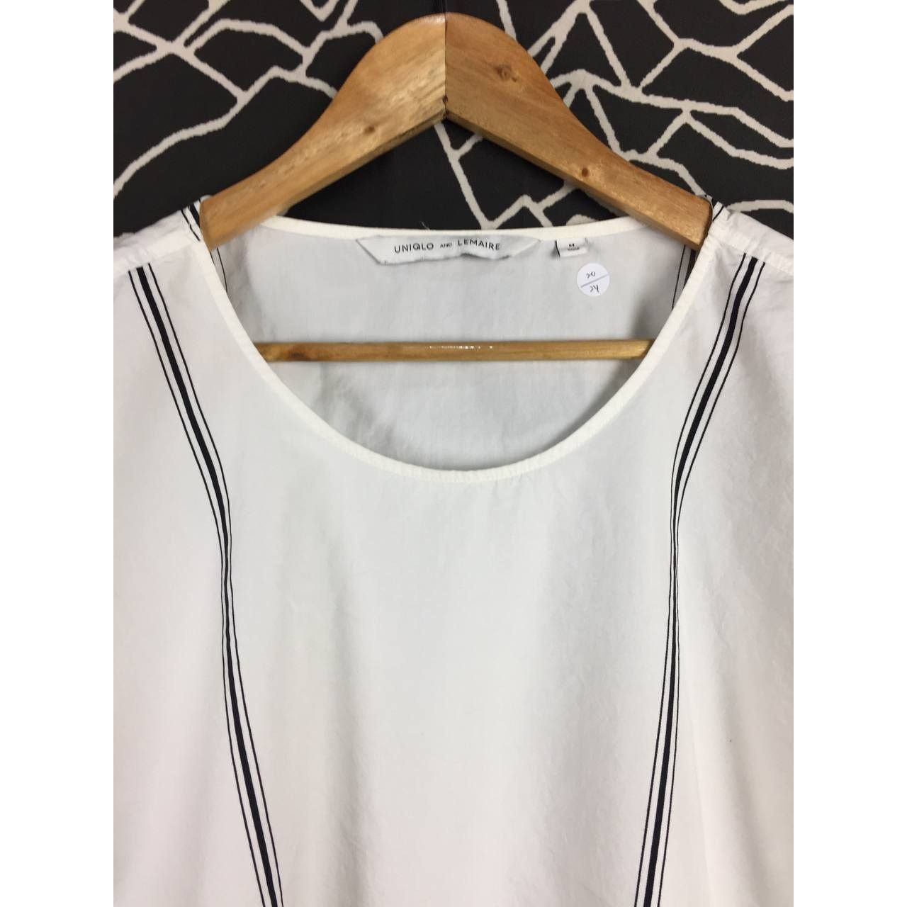 Christophe Lemaire × Lemaire × Uniqlo Uniqlo and Lemaire Sheersucker Short Sleeve T-Blouse Size M / US 6-8 / IT 42-44 - 5 Thumbnail