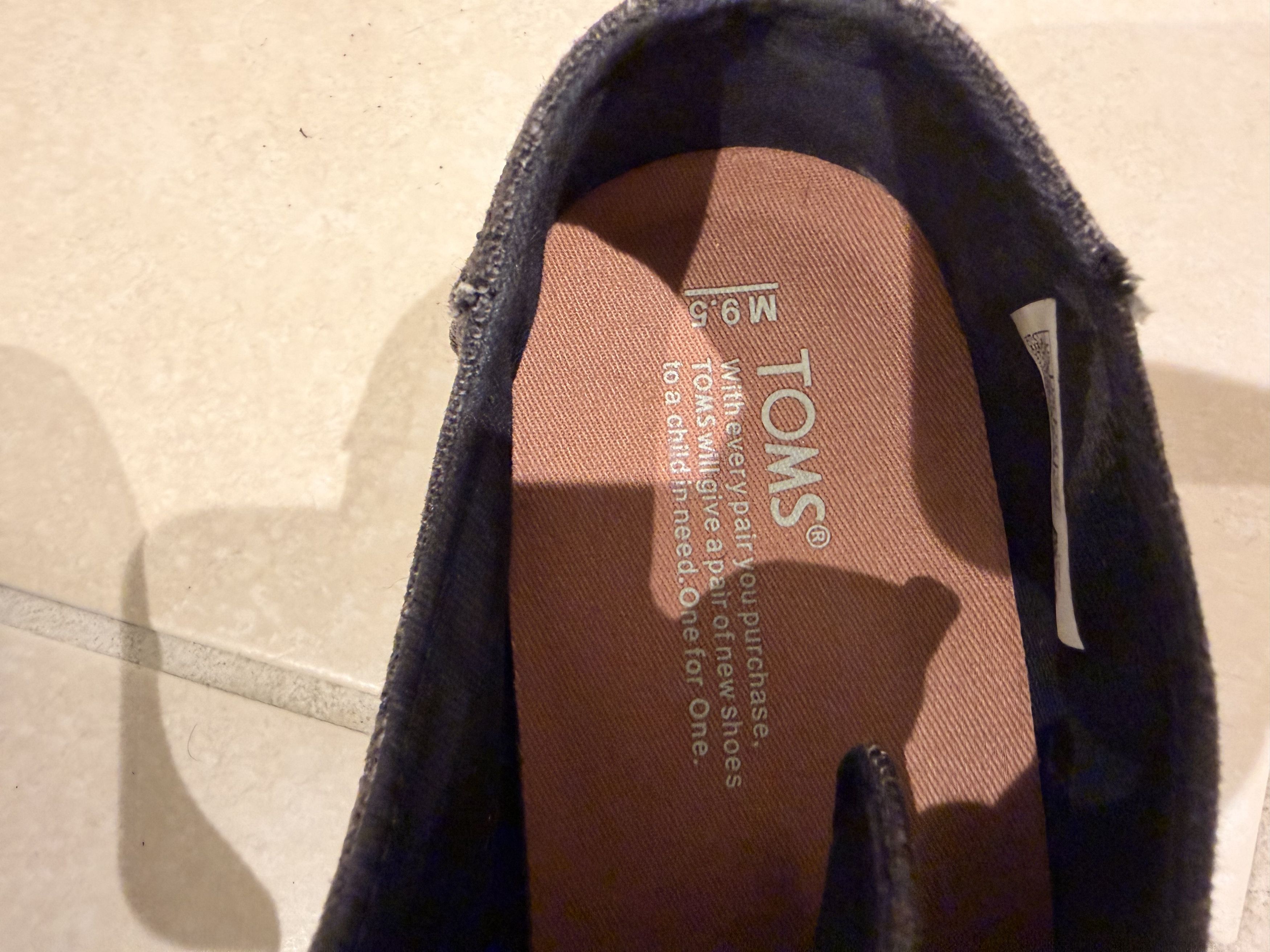 Toms Toms Lace Up Canvas Oxfords Size US 9.5 / EU 42-43 - 2 Thumbnail