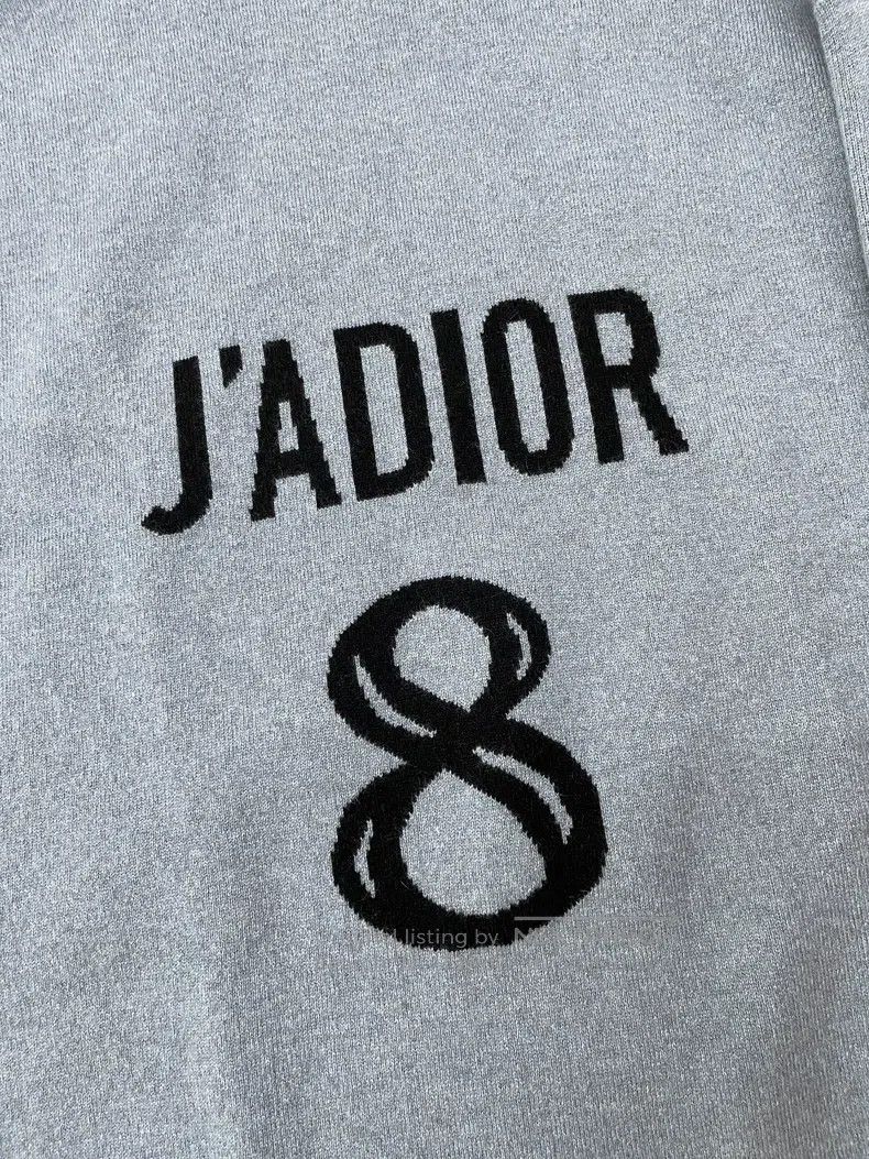 Dior Dior Blue long hooded 8-letter logo cashmere sweater Size XS / US 0-2 / IT 36-38 - 3 Thumbnail