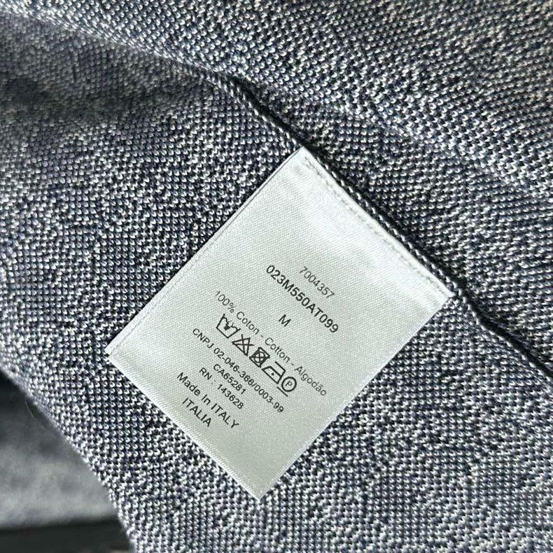 Dior Dior Knitted Shirt Jacket With Logo Print-2505 Size US M / EU 48-50 / 2 - 5 Thumbnail