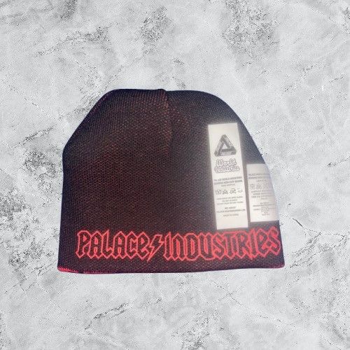Palace Palace x World Industries Reverso Nein Cuff Beanie Red/Black Size ONE SIZE - 8 Thumbnail