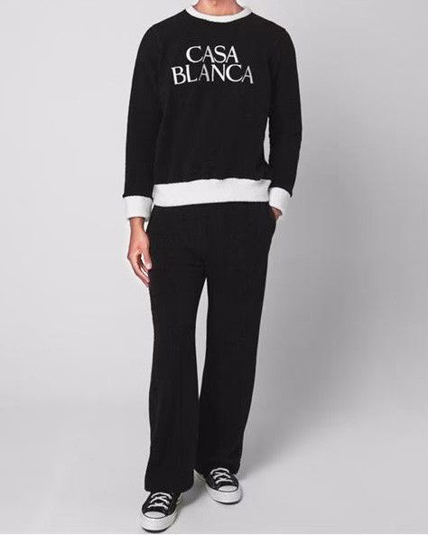 Casablanca Runway AW'21 Terry Sweatpants Size US 32 / EU 48 - 2 Thumbnail
