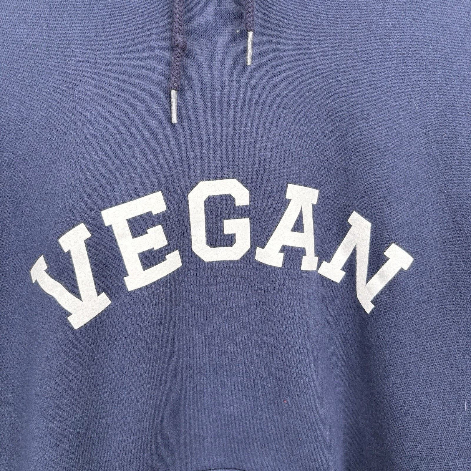 Lee Vintage 90’s Navy Vegan Graphic Hoodie Medium Size US M / EU 48-50 / 2 - 2 Thumbnail