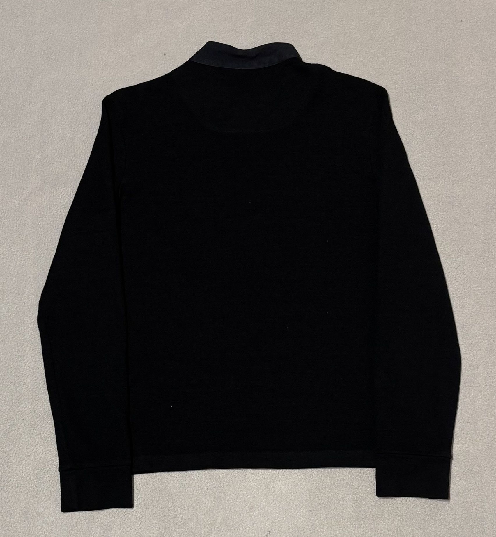 Balenciaga Balenciaga Wool Silk Black Sweater Buttons Large Size L / US 10 / IT 46 - 10 Thumbnail