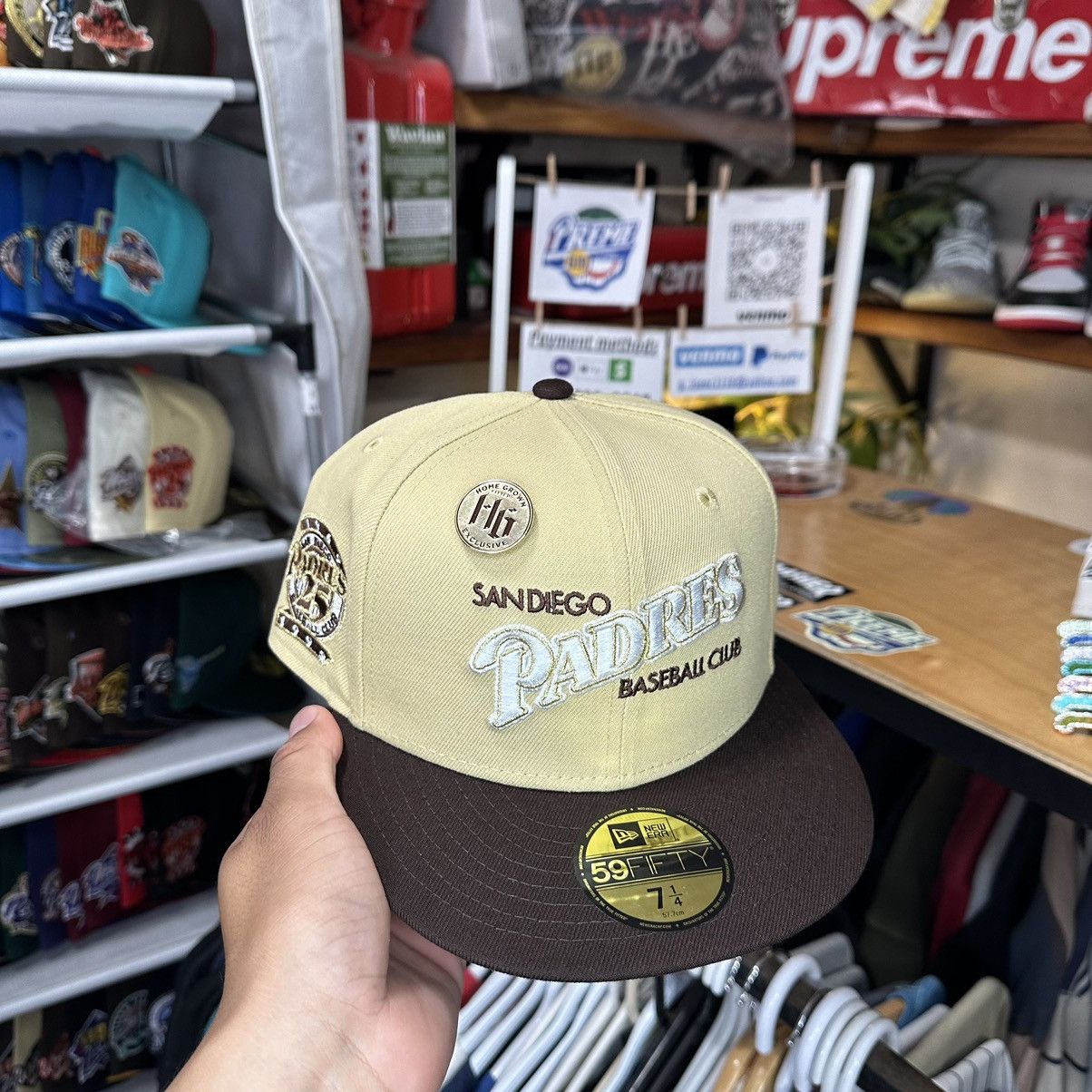 New Era San Diego padres fitted Size ONE SIZE - 1 Thumbnail