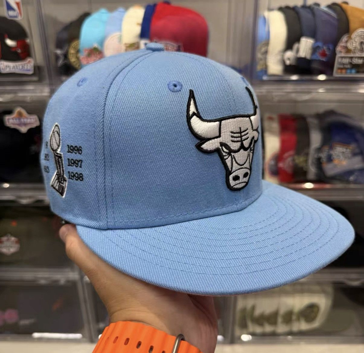 New Era New Era NBA Chicago Bulls 6 Championships Baseball Cap J32 Size ONE SIZE - 1 Thumbnail