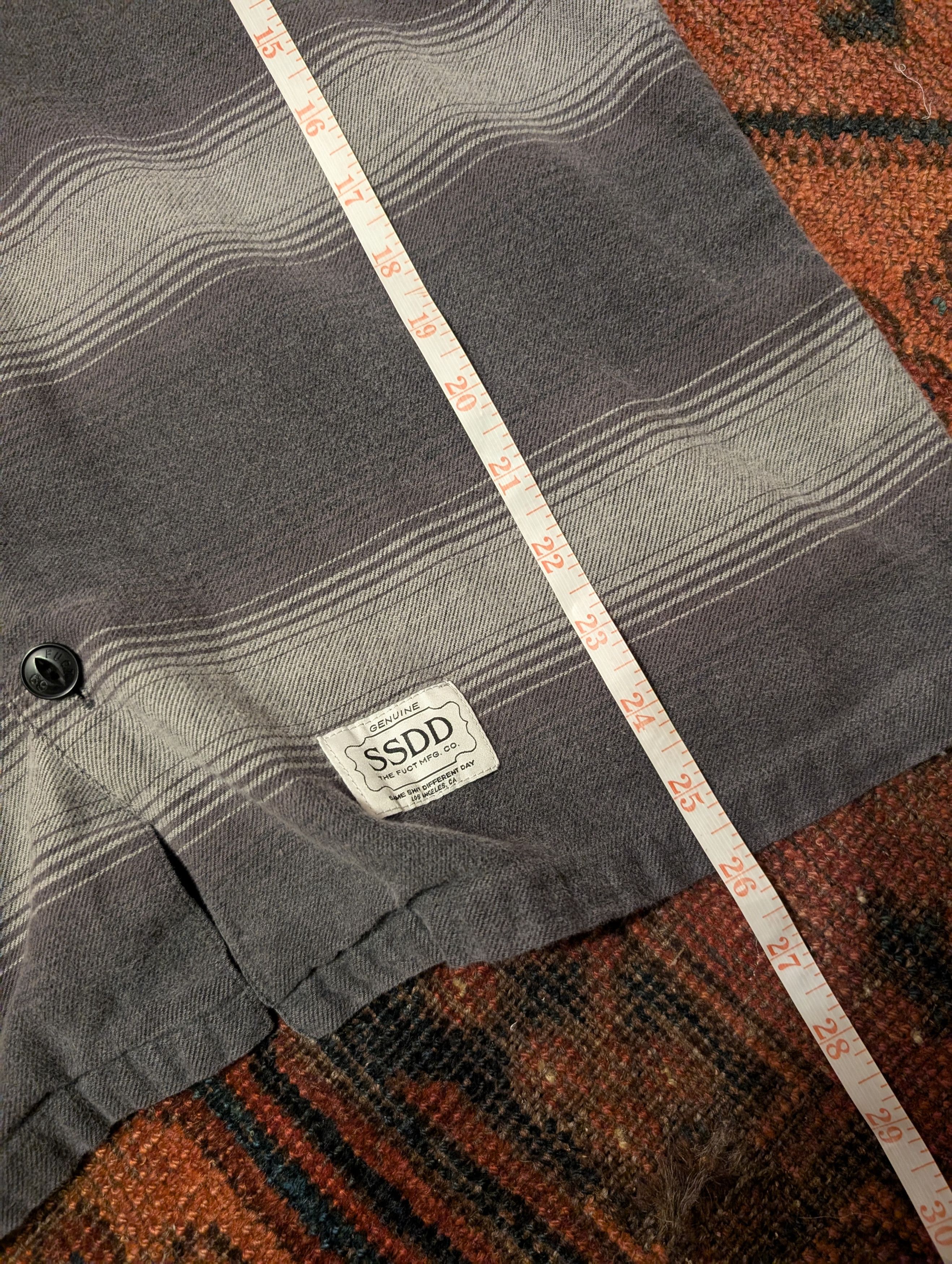 FUCT × SSDD vintage fuct ssdd grey flannel Size US M / EU 48-50 / 2 - 8 Thumbnail
