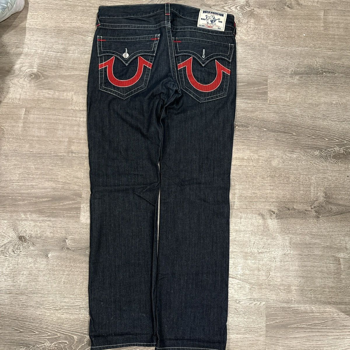 True Religion Raw selvedge denim True Religion Jeans Size US 34 / EU 50 - 2 Thumbnail