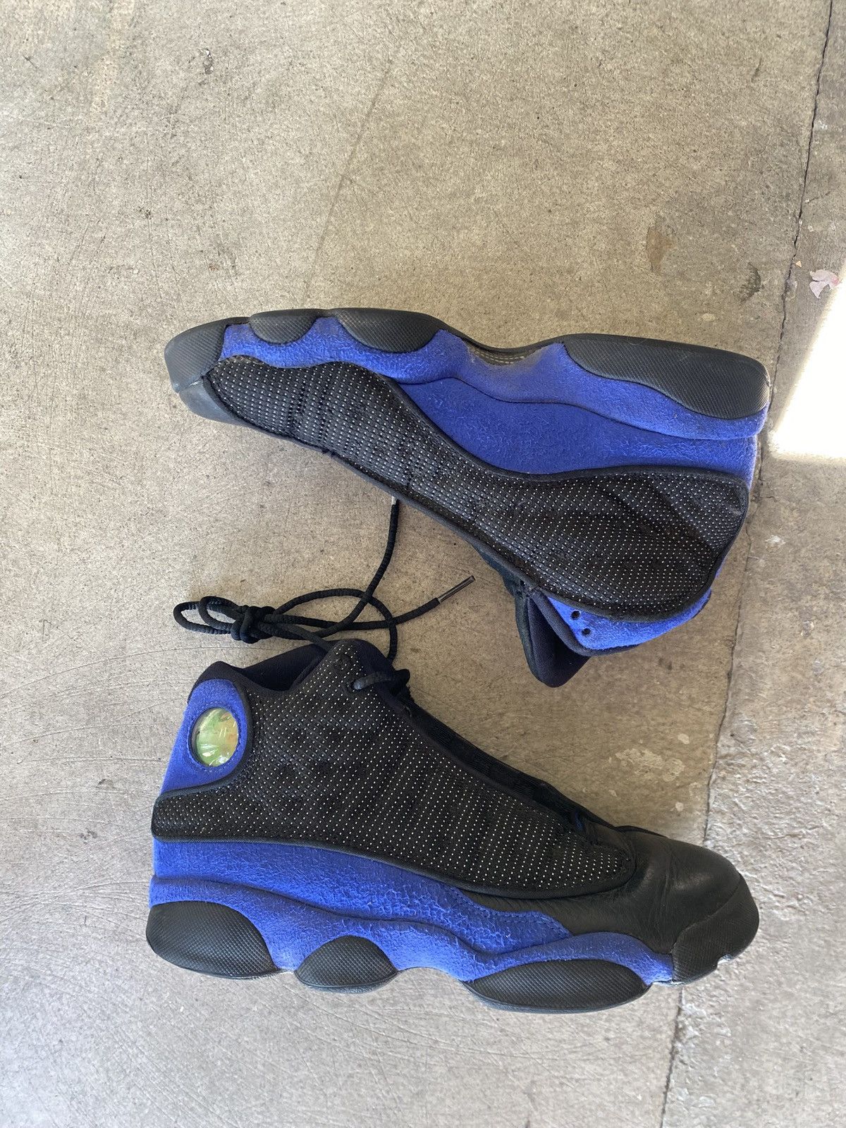 Jordan Brand Jordan 13 Black Hyper Royal Size US 5.5 / EU 38 - 1 Thumbnail