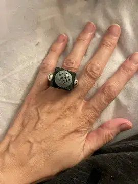 Other Bohemia Exaggerated Resin Ring Size ONE SIZE - 1 Thumbnail