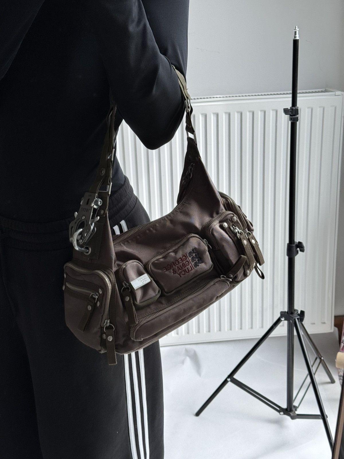 George Gina & Lucy × Japanese Brand Very Rare George Gina & lucy Y2k Alyx Bag Crossbody Handbag Size ONE SIZE - 7 Thumbnail