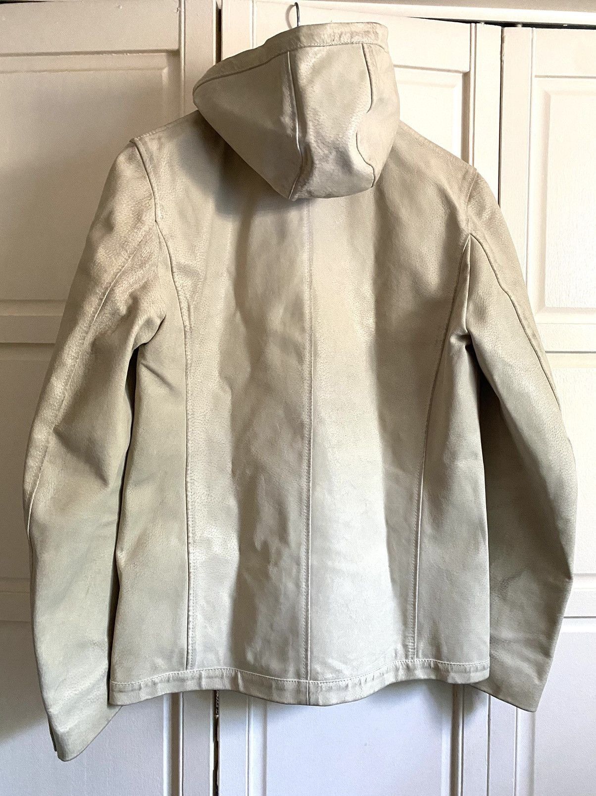 Carol Christian Poell Leather Hooded Jacket Size US M / EU 48-50 / 2 - 3 Thumbnail
