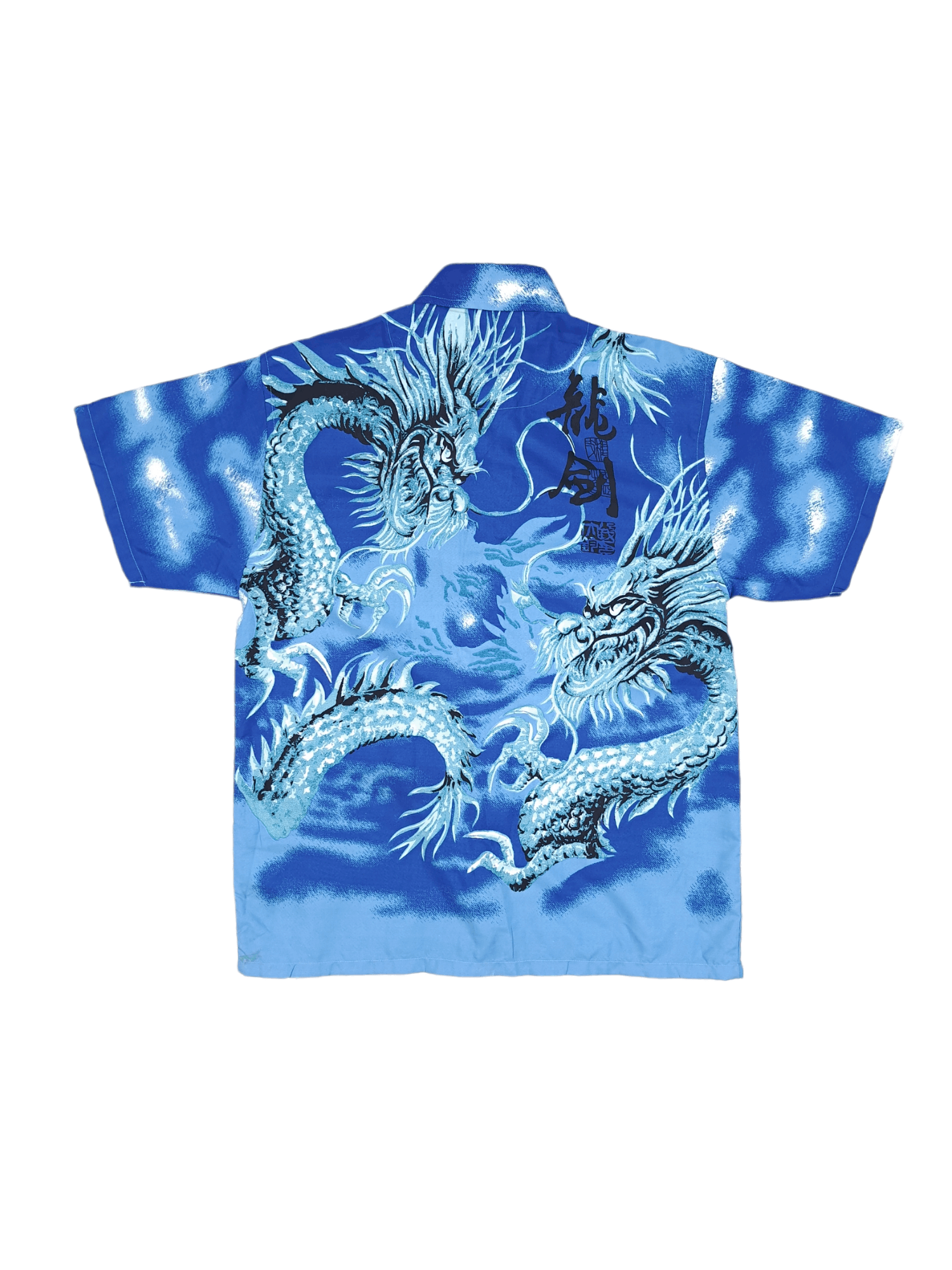 Vintage 💎 Vintage Dragon short sleeve shirt Japanese style