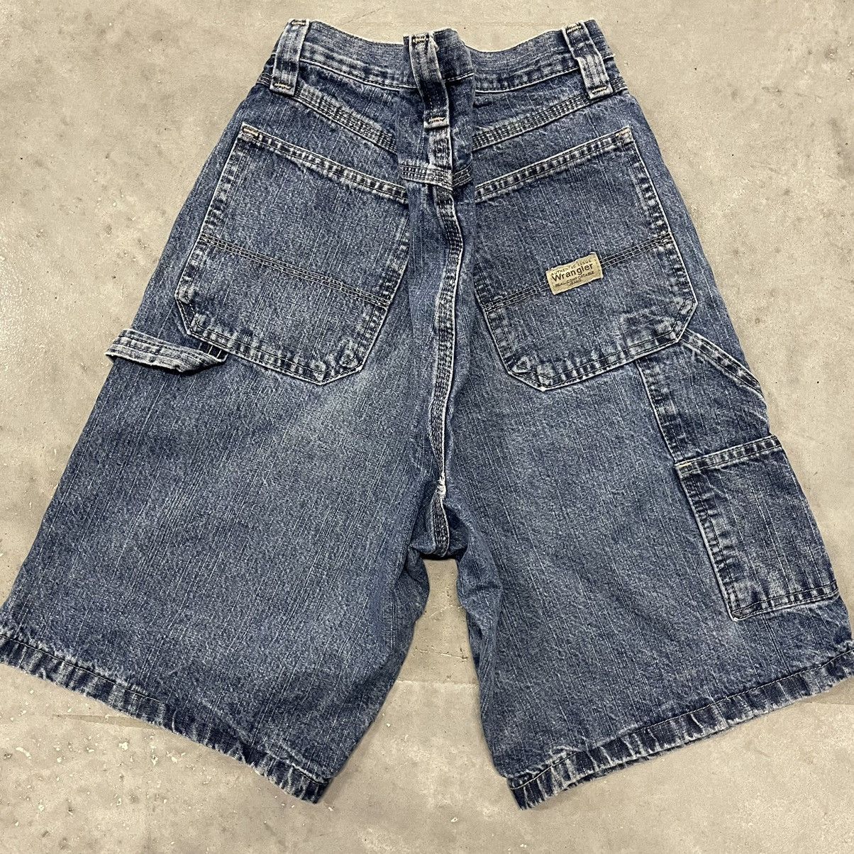 Vintage Navy Carpenter “Wrangler” Jorts! | Grailed