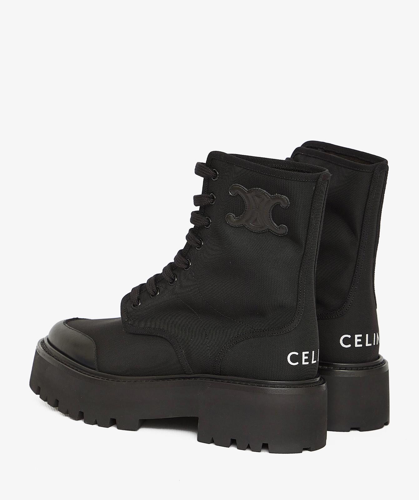 Celine CELINE BULKY LACED UP BOOT SIZE 37 Size ONE SIZE - 3 Thumbnail
