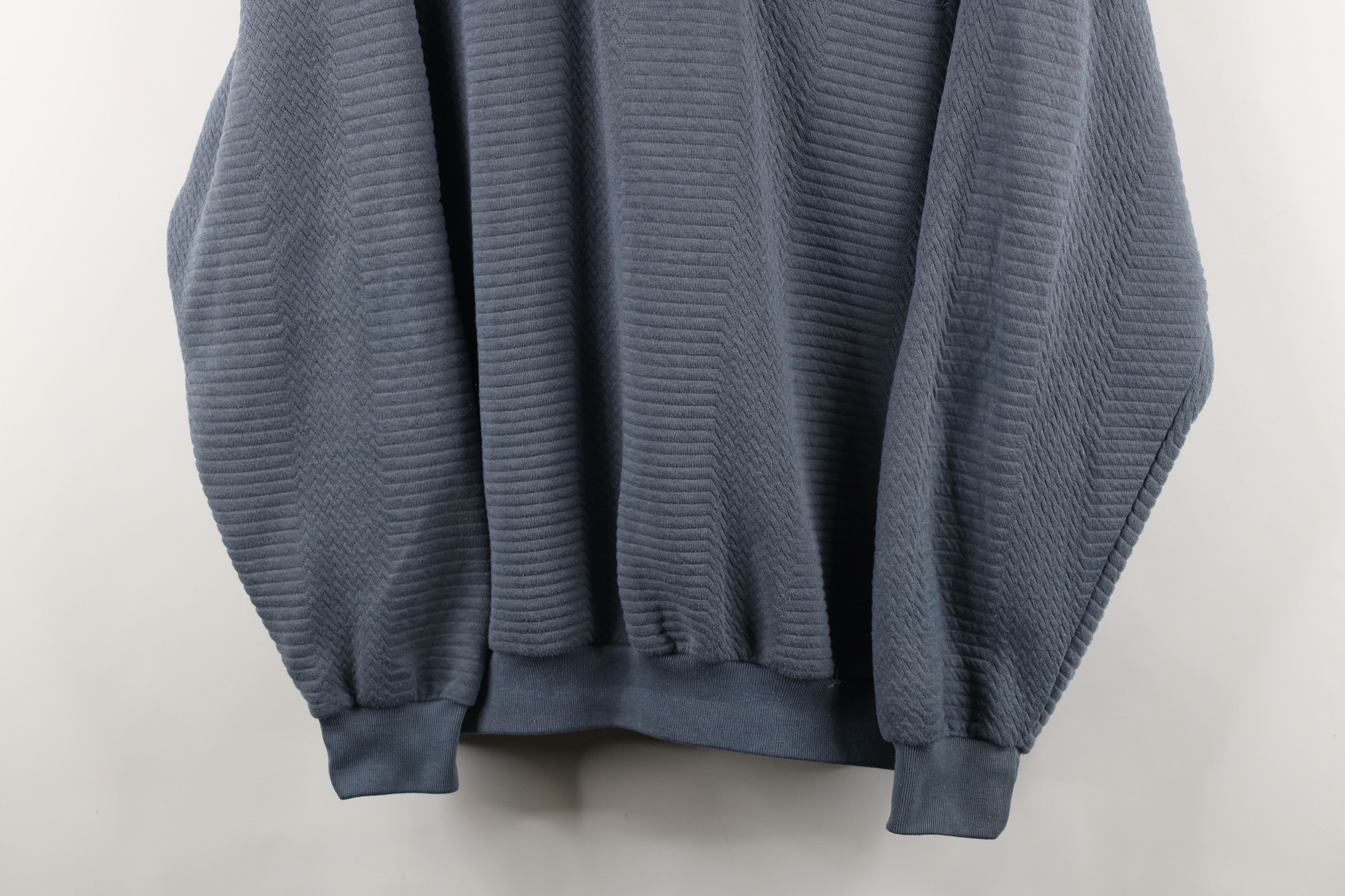 Vintage Vintage 90s Streetwear Textured Collared Pullover Polo Shirt Size US L / EU 52-54 / 3 - 3 Thumbnail