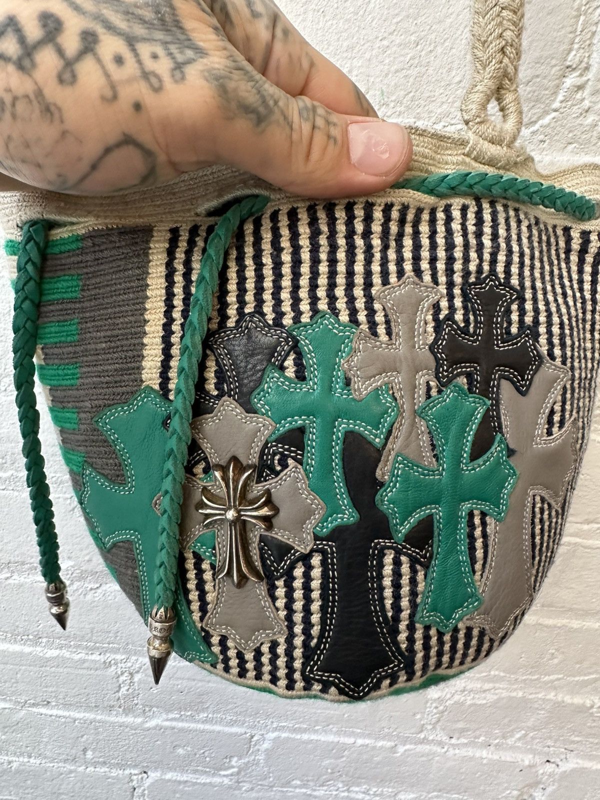 Chrome Hearts Chrome Hearts MiNi Guanabana Bag CROSS PATCH FLOOD Size ONE SIZE - 1 Thumbnail