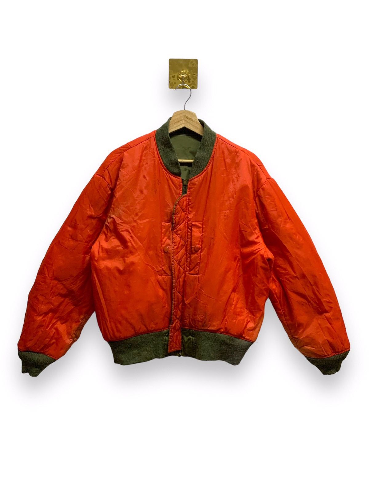Other Vintage Bomber Jacket Air Force Intermedjate Reversible Size US M / EU 48-50 / 2 - 12 Thumbnail
