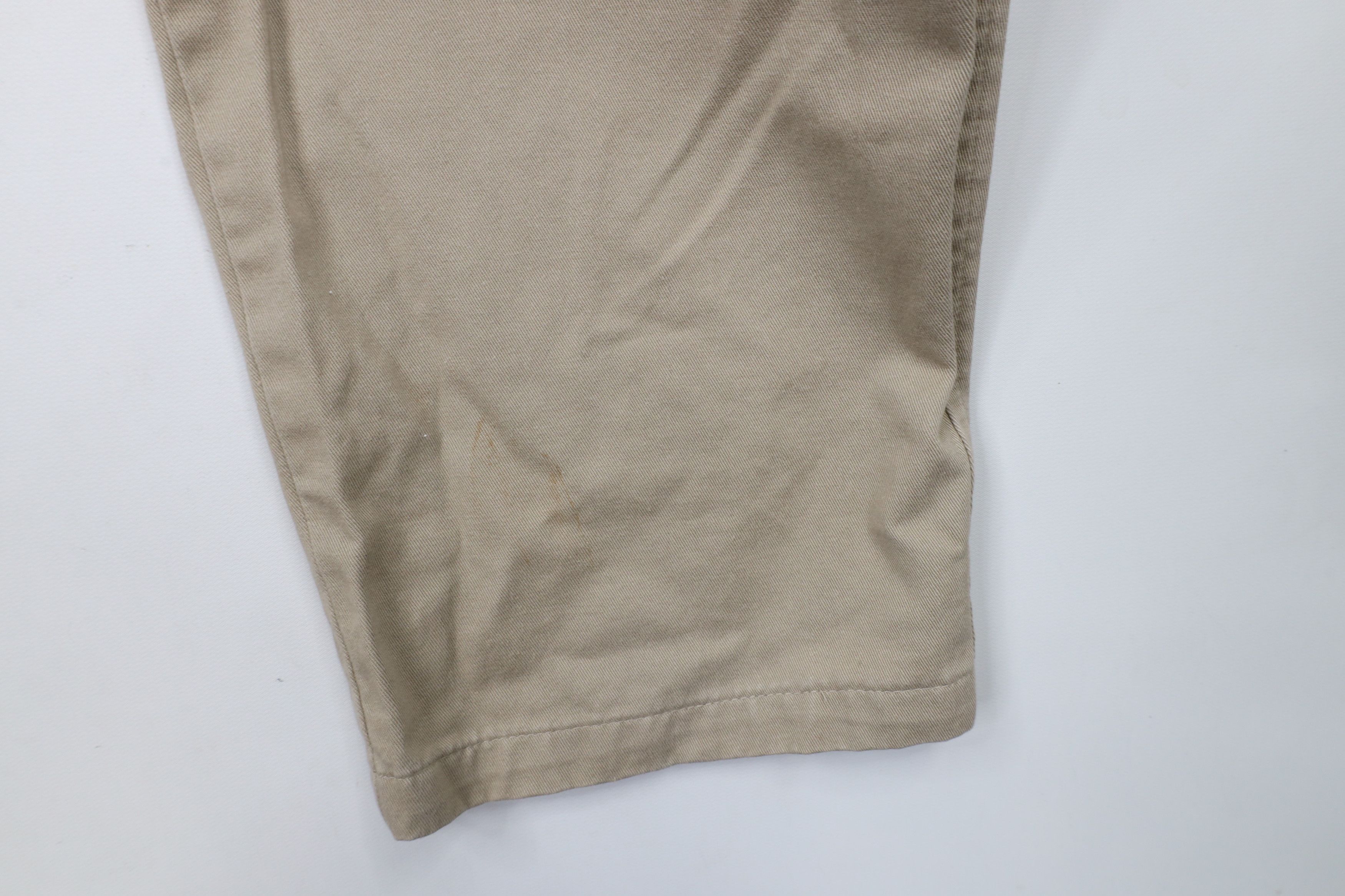 Ralph Lauren × Vintage Deadstock Vintage 90s Ralph Lauren Relaxed Fit Chino Pants Size 38" / US 16 / IT 52 - 9 Thumbnail