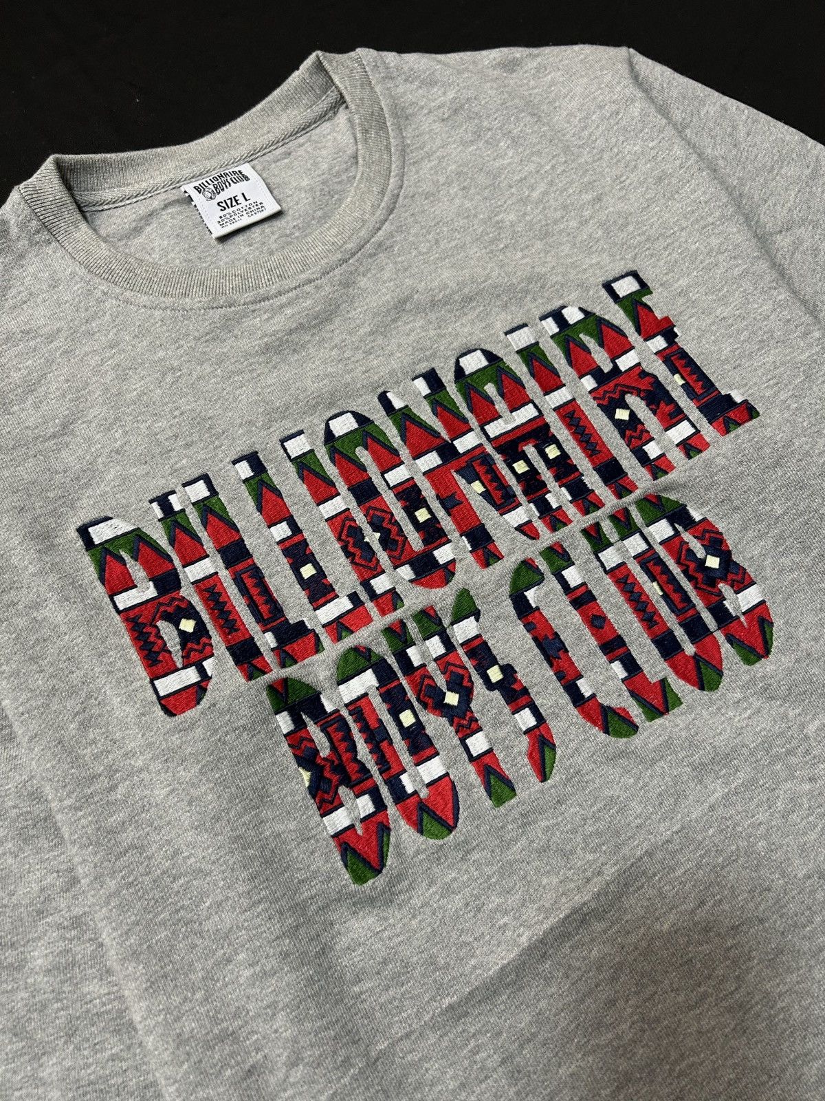 Billionaire Boys Club Billionaire Boys Club Classic Logo Xmas Edition Sweatshirt Size US L / EU 52-54 / 3 - 3 Thumbnail