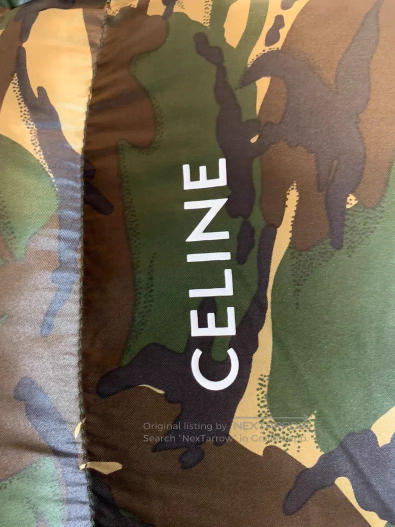 Celine Celine Camouflage Down Jacket Overcoat Size US M / EU 48-50 / 2 - 3 Thumbnail