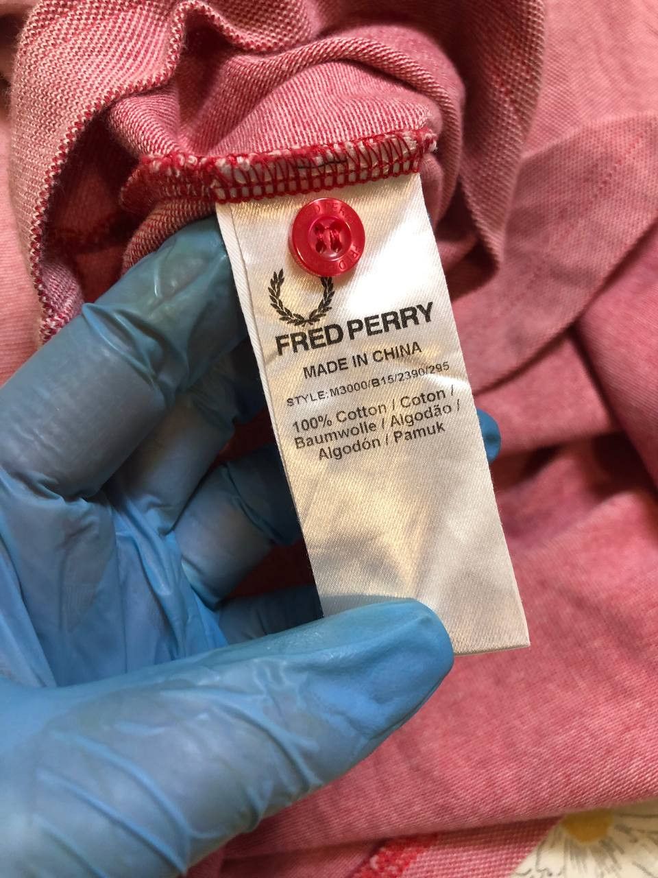 Fred Perry Fred Perry T-Shirt Polo Shirt Jersey Trikot Maglia Maillot Size US XL / EU 56 / 4 - 14 Thumbnail