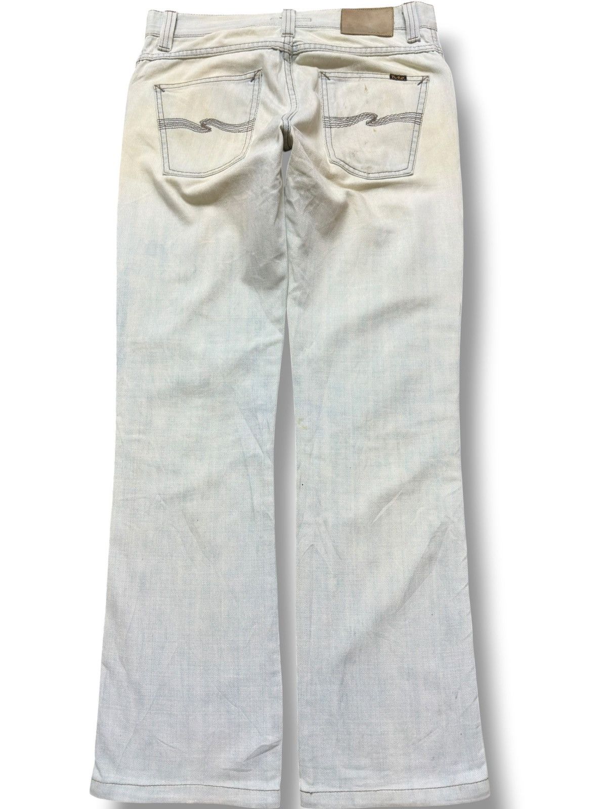 Nudie Jeans Vintage Nudie Light Blue Faded Wash Denim Size US 32 / EU 48 - 4 Thumbnail