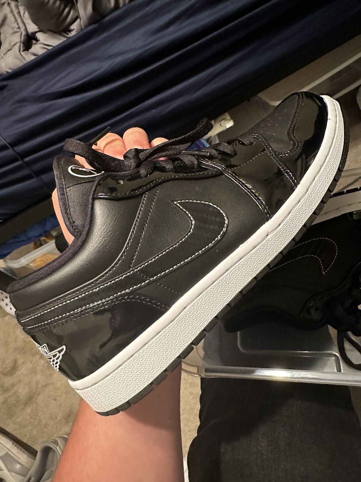 Jordan 1 Low Patent Leather Grailed
