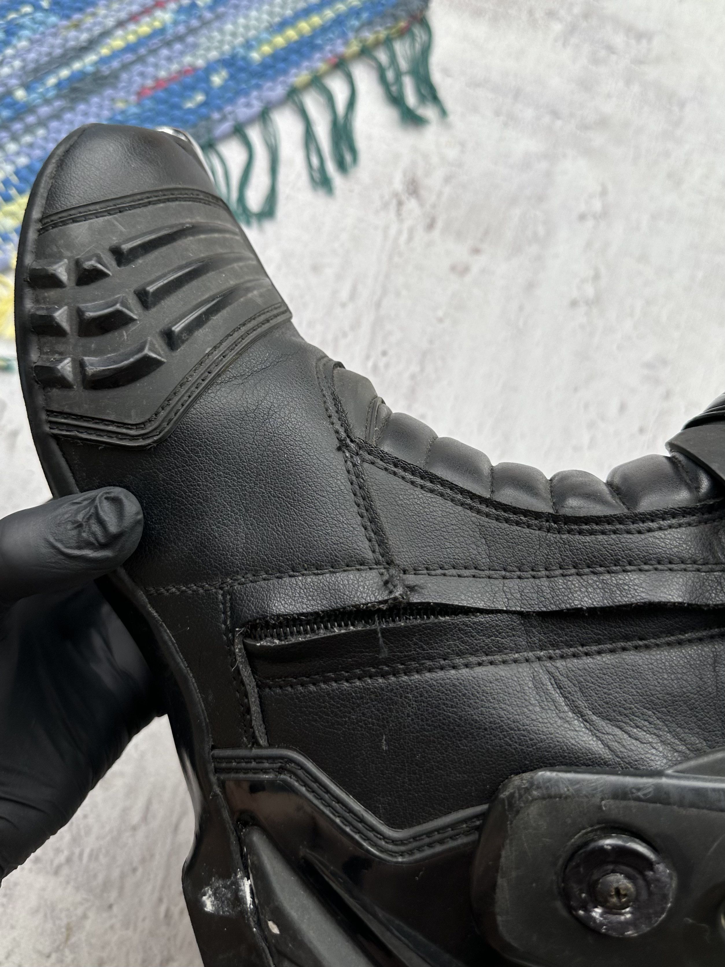 Japanese Brand Racing Moto Biker Hype Boots Size US 12 / EU 45 - 16 Thumbnail