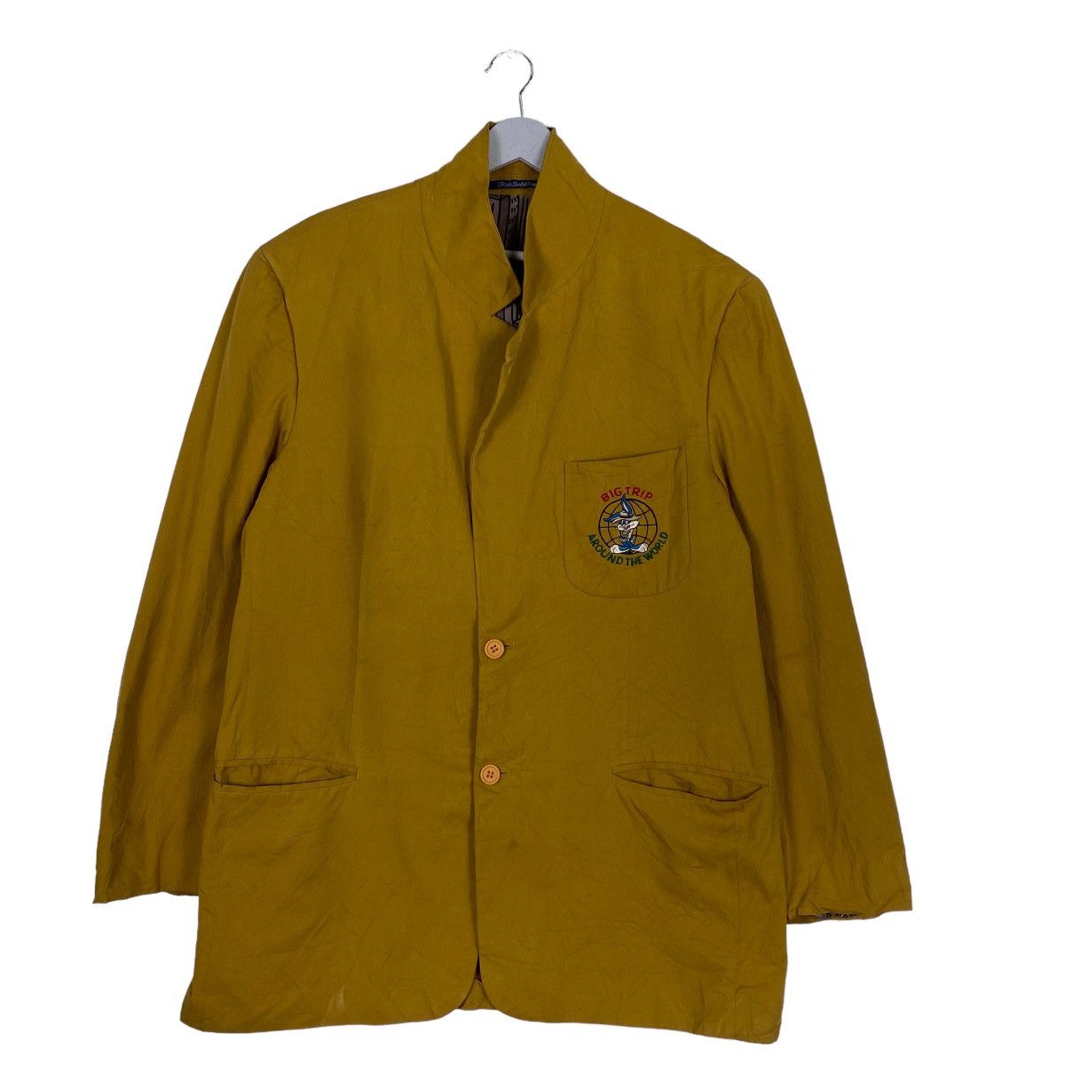 Jean Charles De Castelbajac Jean Charles De Castelbajac Made In Italy Button Coat Size US M / EU 48-50 / 2 - 2 Thumbnail