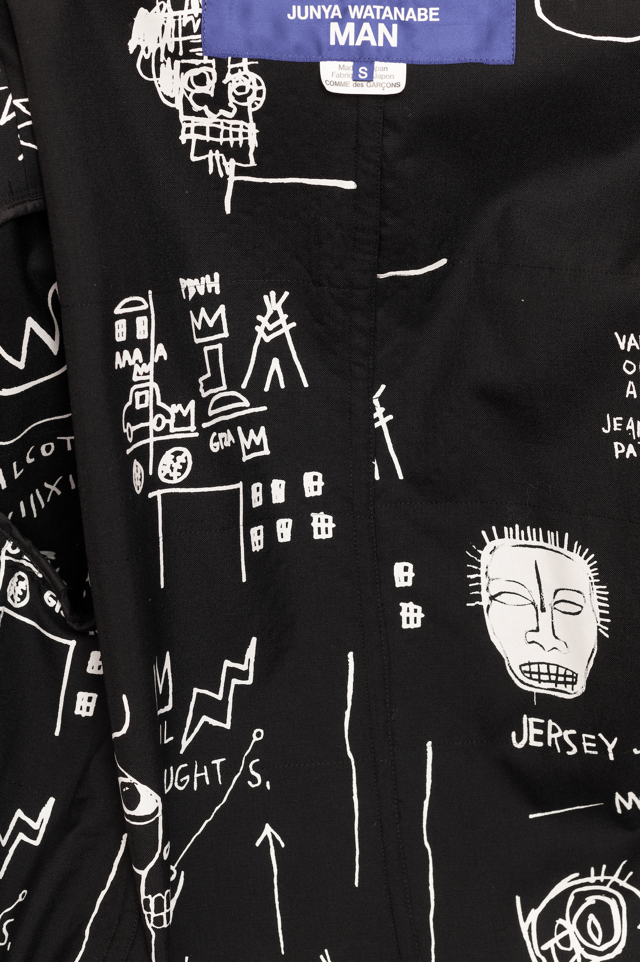 Comme des Garcons Junya Watanabe x Jean-Michel Basquiat Cardigan Size US S / EU 44-46 / 1 - 7 Thumbnail