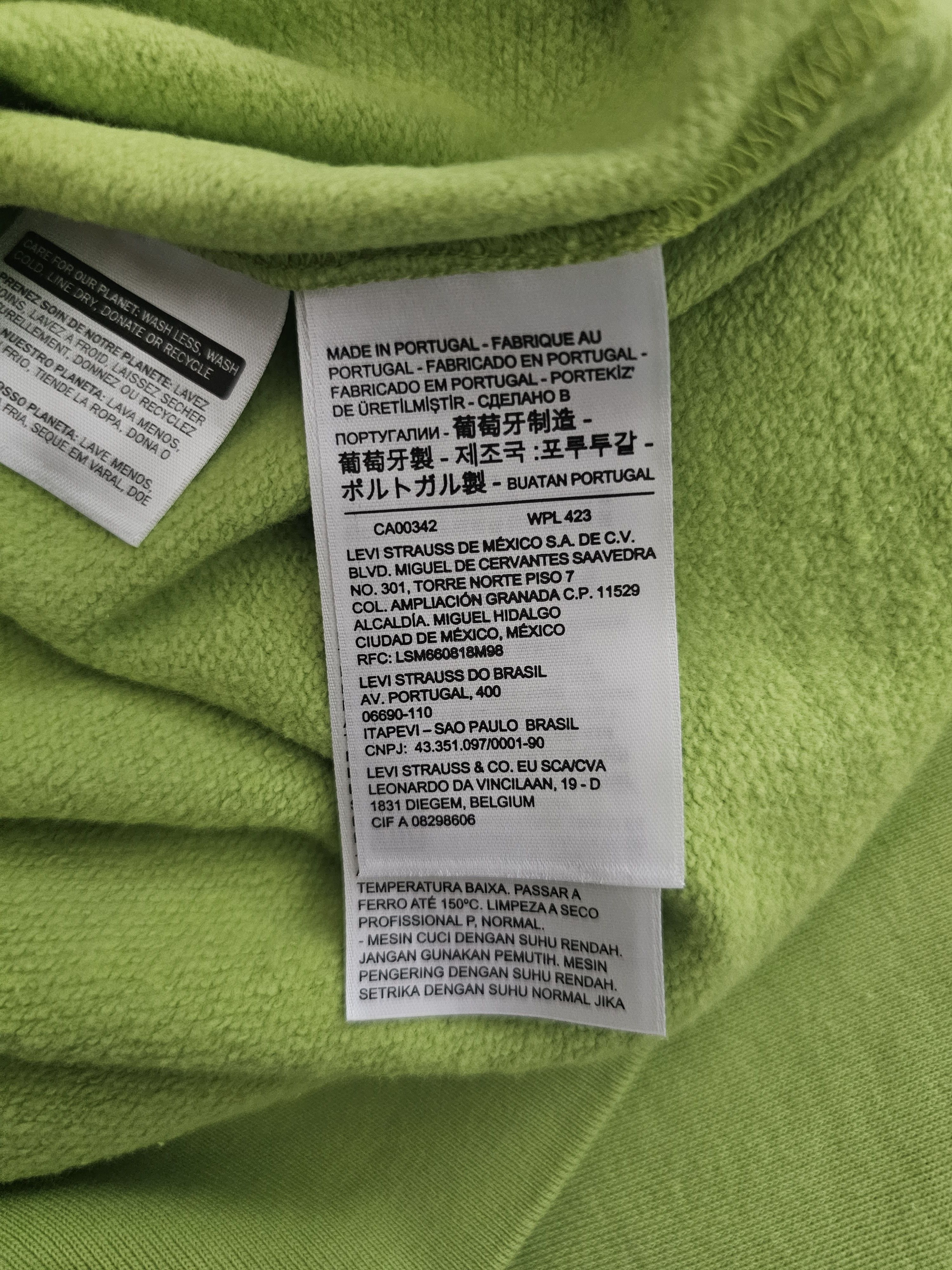 Levi's Vintage Clothing Levi's Vintage Clothing Bay Meadows Sweatshirt Green SS21 Size US M / EU 48-50 / 2 - 5 Thumbnail