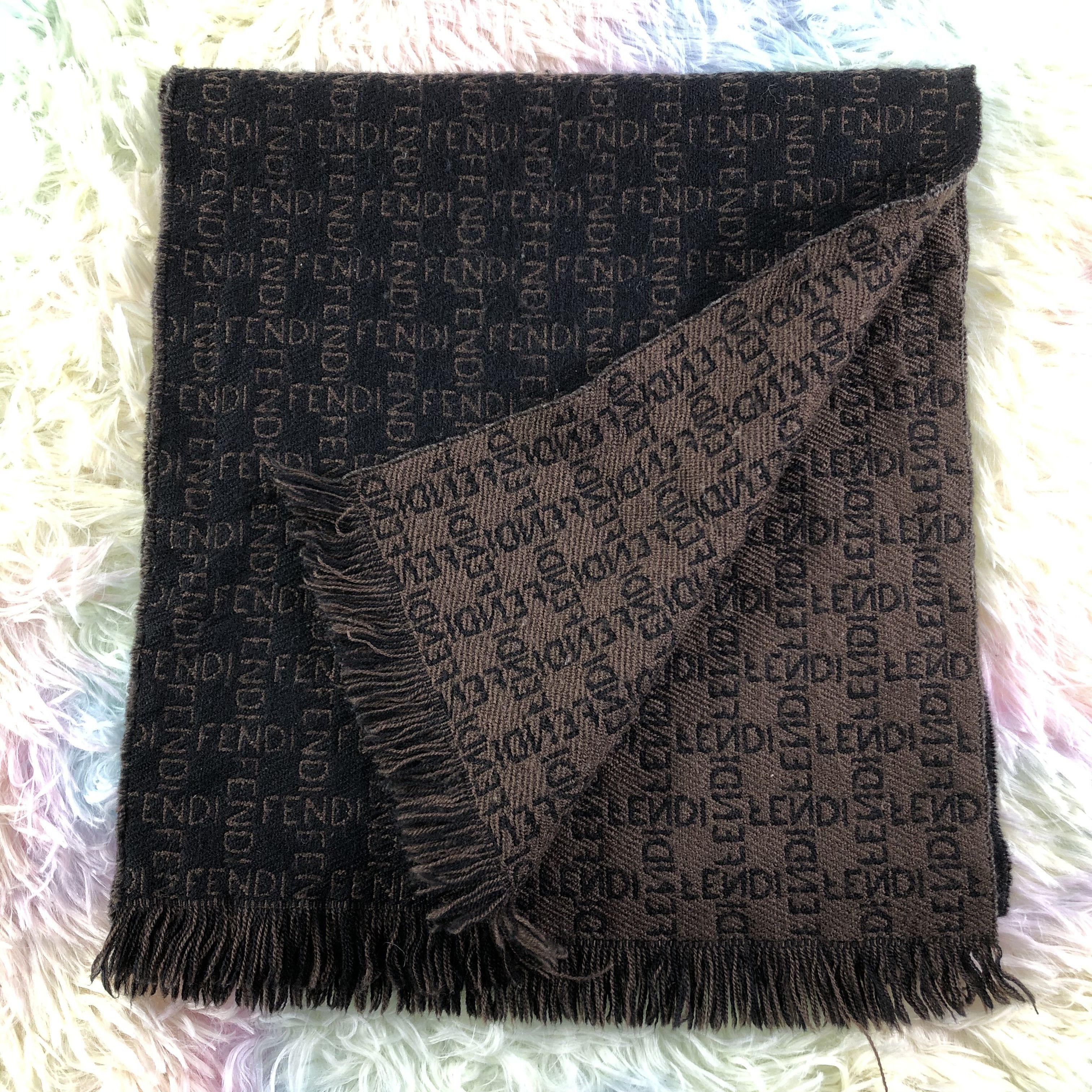 Vintage Fendi Scarf / Muffler / Neckwear Size ONE SIZE - 4 Thumbnail