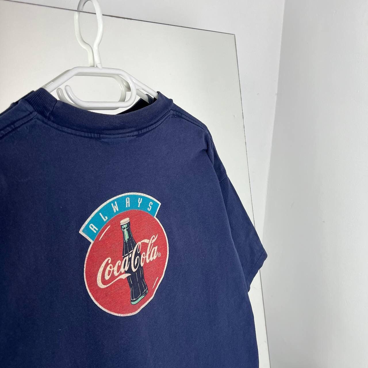 Coca Cola 1994 Tee Coca Cola Vintage Bear Big Logo Single Stitch Size US XL / EU 56 / 4 - 12 Thumbnail