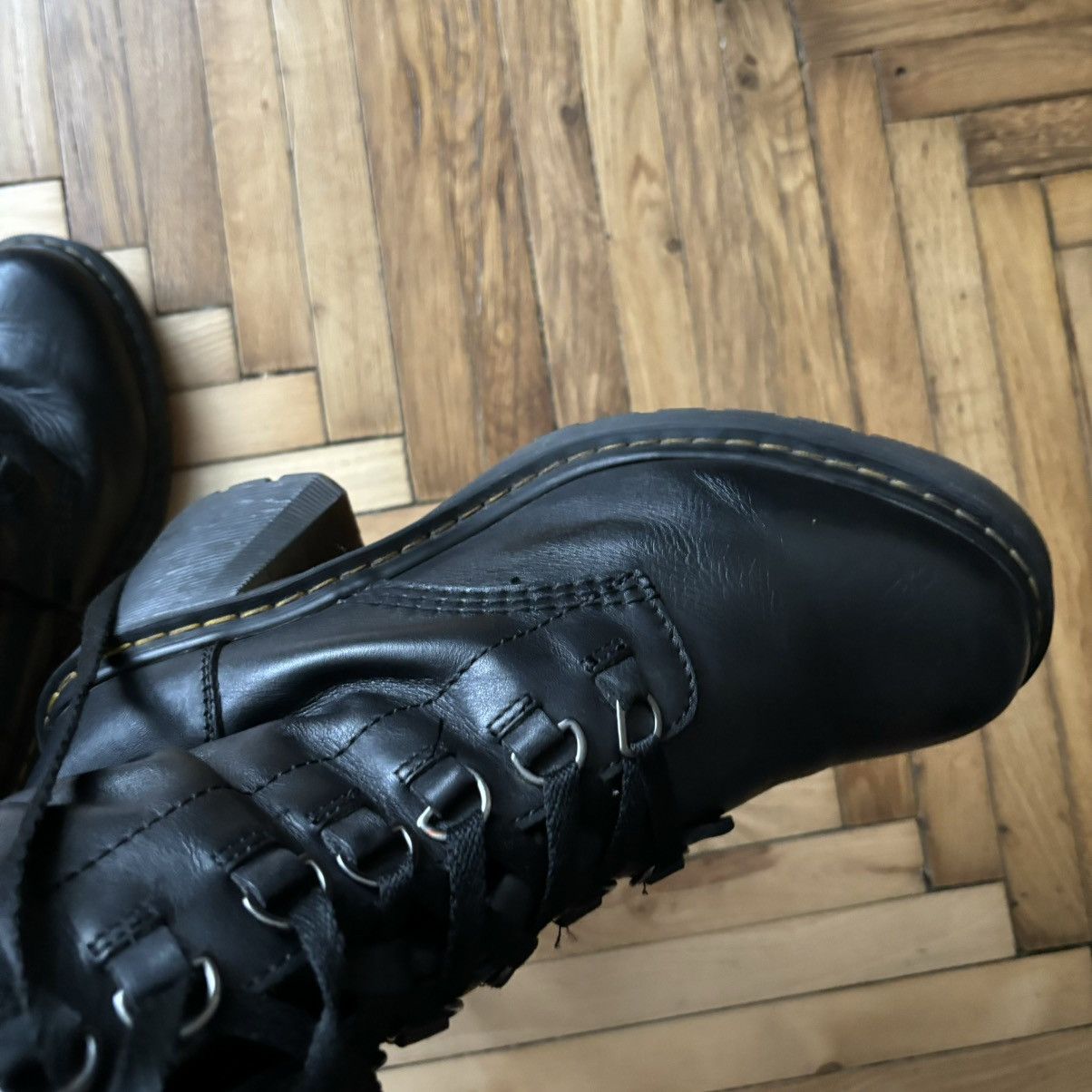 Hysteric Glamour Vintage Bratz Y2K Boots Dr. Martens Chesney Size US 10.5 / IT 40.5 - 10 Thumbnail