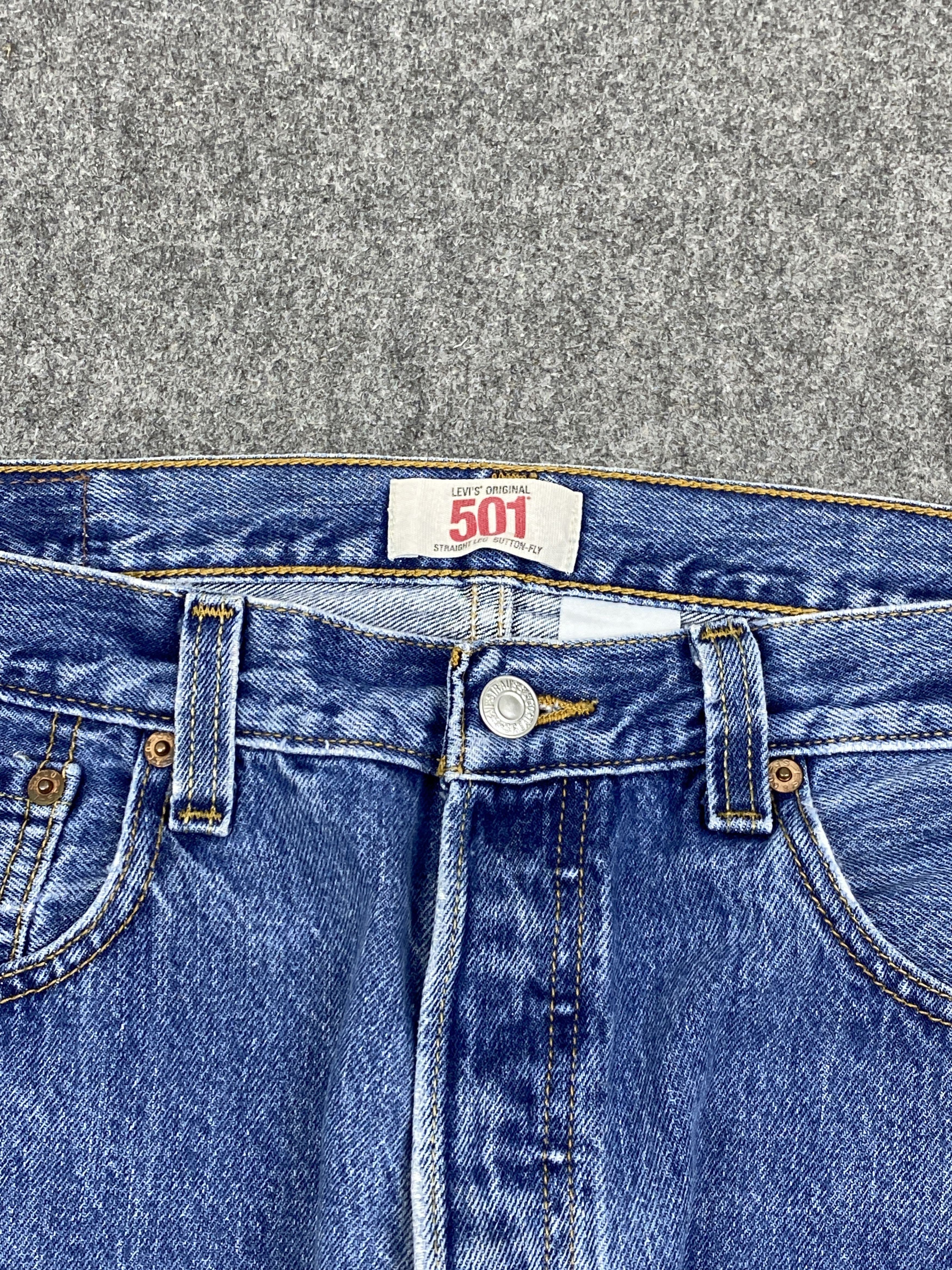 Levi's Blue Denim Vintage Levi's 501 Jeans DP2831 Size US 32 / EU 48 - 9 Thumbnail