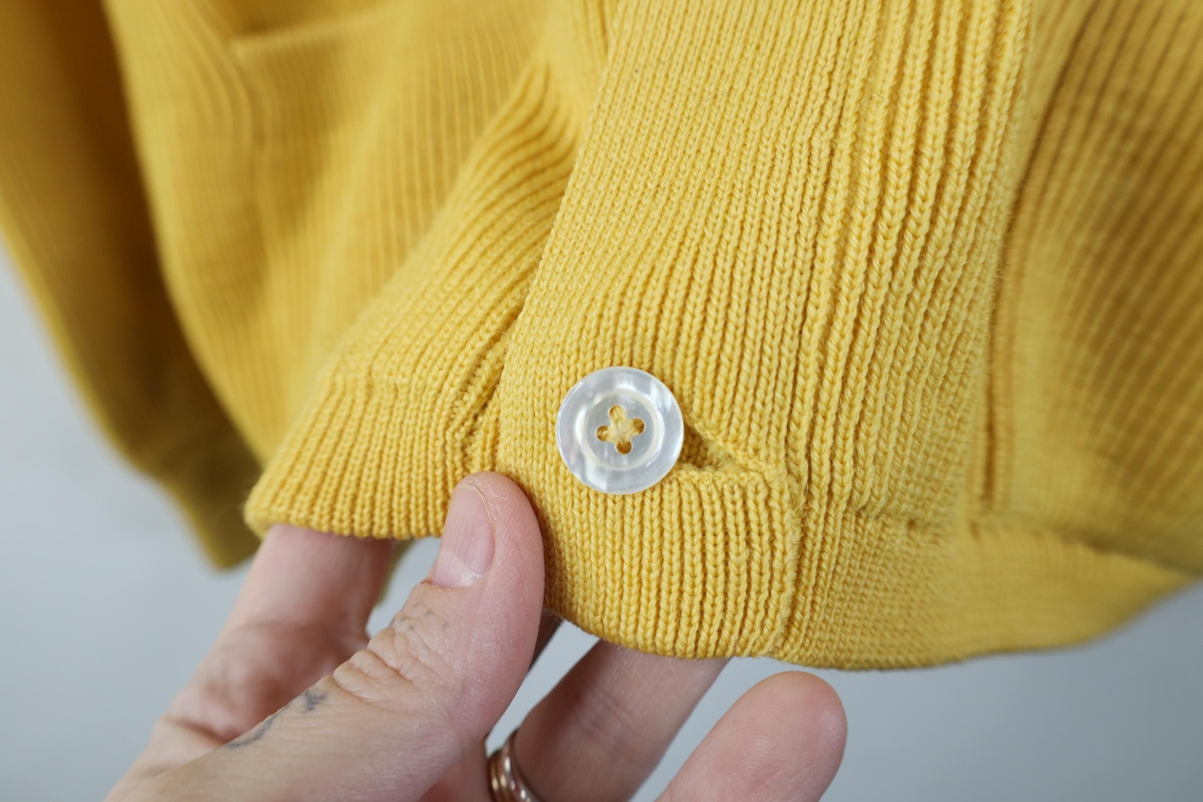 Vintage Vintage 50s 60s Lemmermayer Vienna Heavy Wool Ribbed Sweater Size US L / EU 52-54 / 3 - 7 Thumbnail