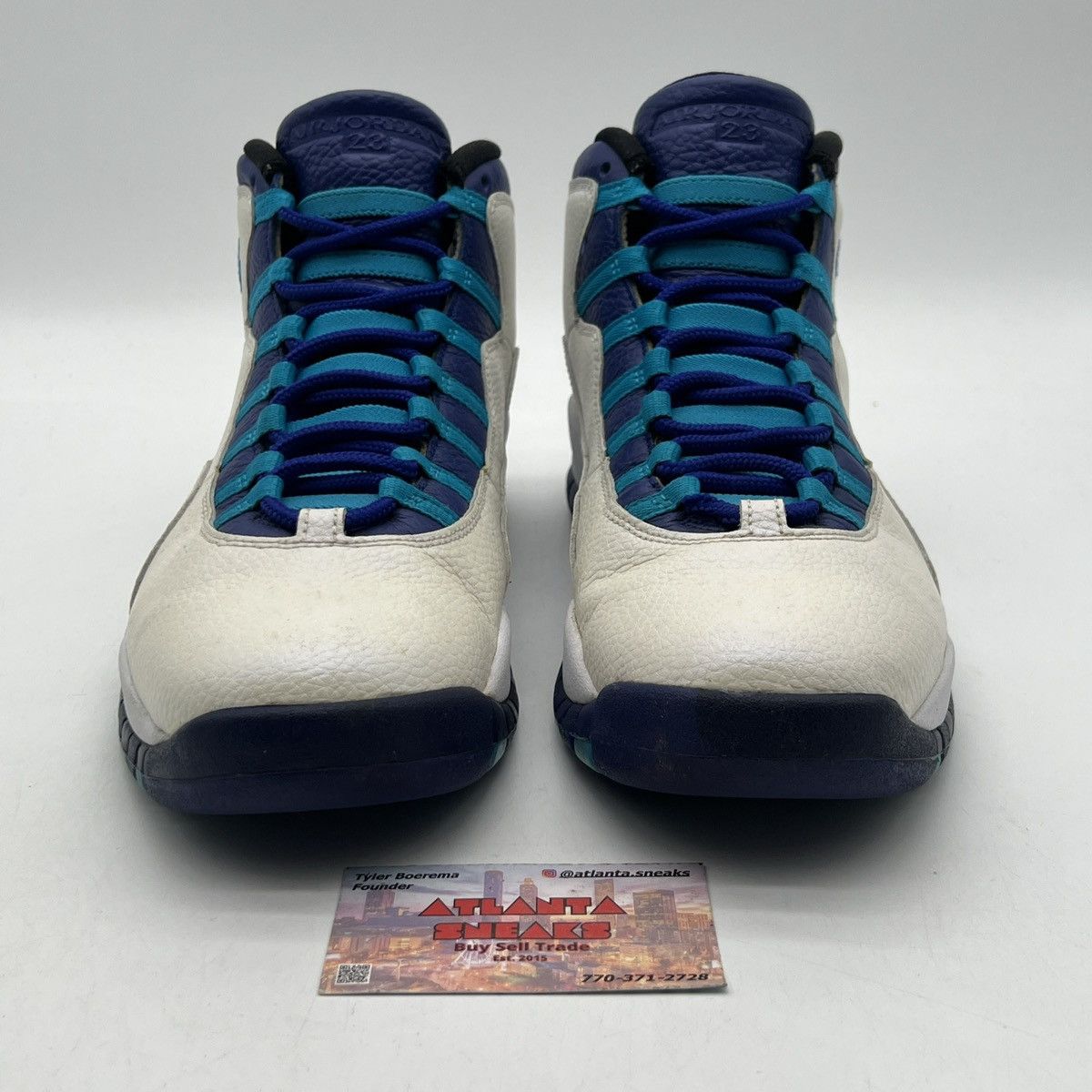 Jordan Brand Air Jordan 10 charlotte hornets Size US 12 / EU 45 - 2 Thumbnail