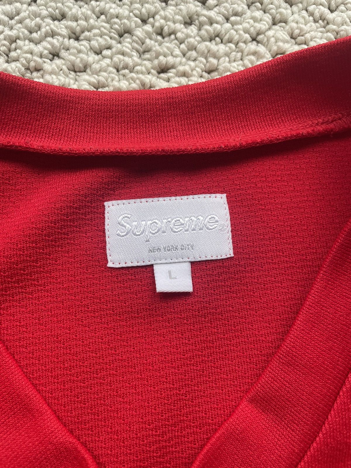 Supreme Supreme Jersey Size US L / EU 52-54 / 3 - 3 Thumbnail