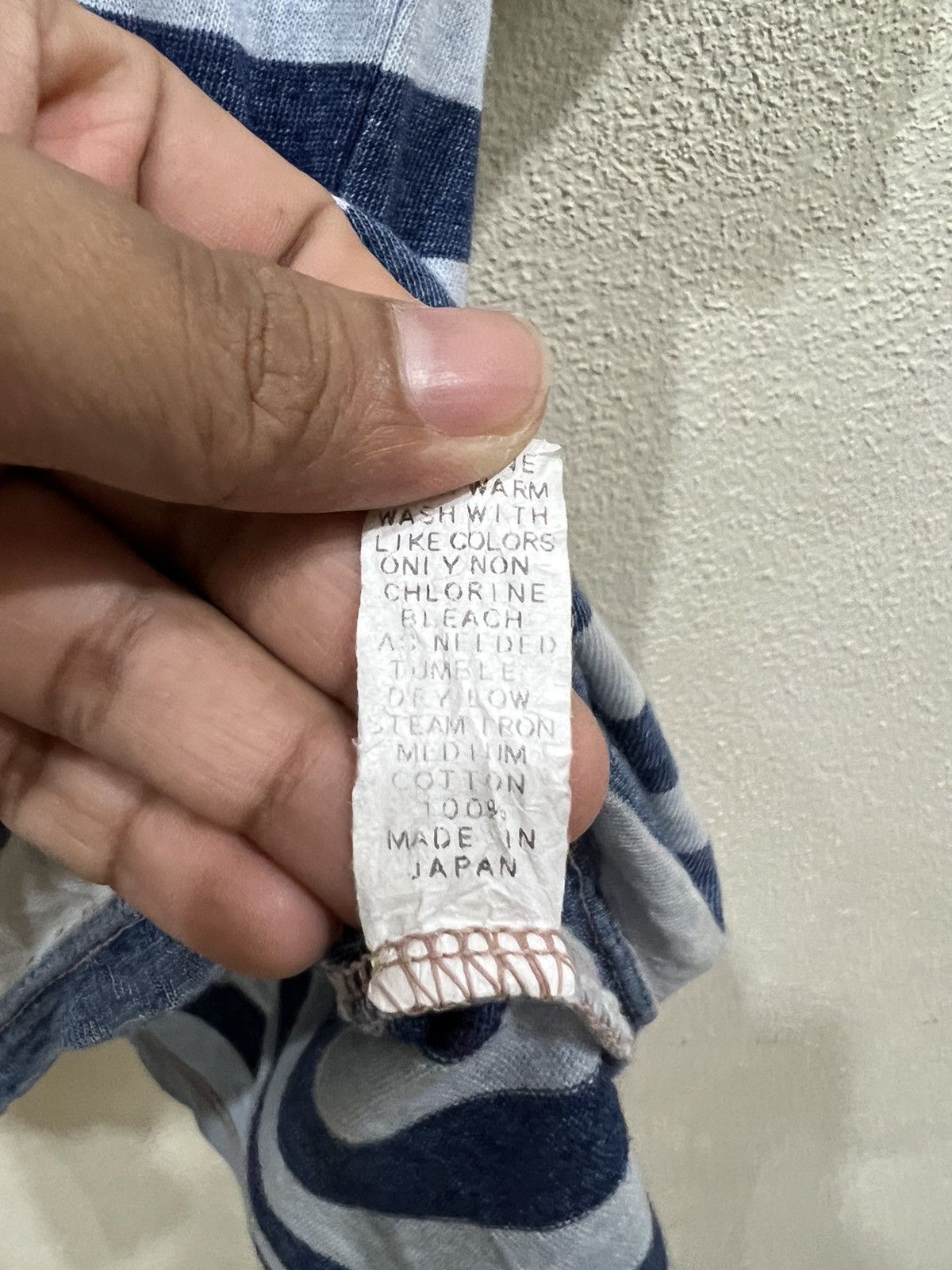 Full Count & Co. Full Count Striped Single Pocket Tshirt Size US L / EU 52-54 / 3 - 6 Thumbnail