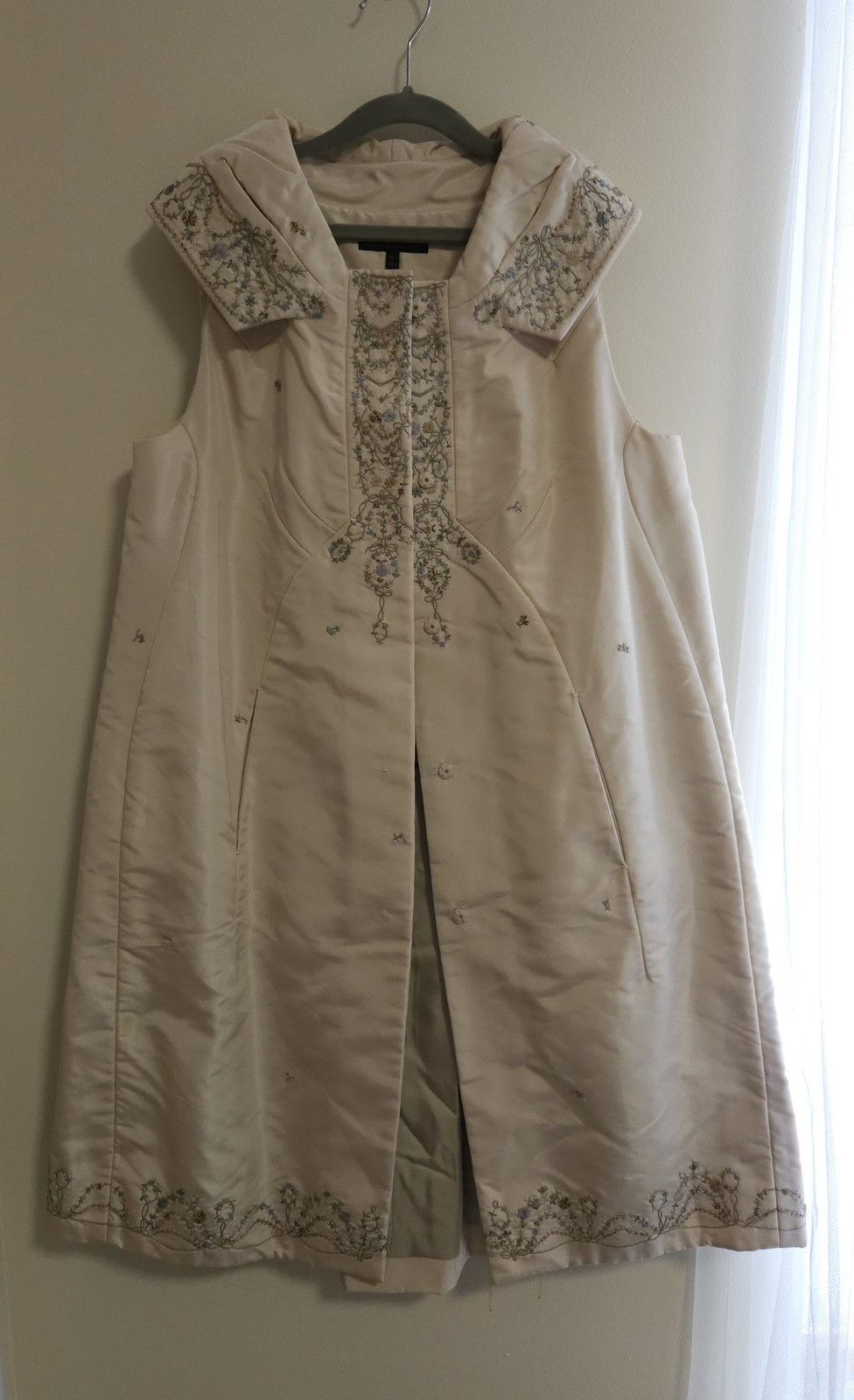 Vintage Rare Vintage SHIATZY CHEN Hand-Embroidered Padded Dress Size S / US 4 / IT 40 - 1 Thumbnail