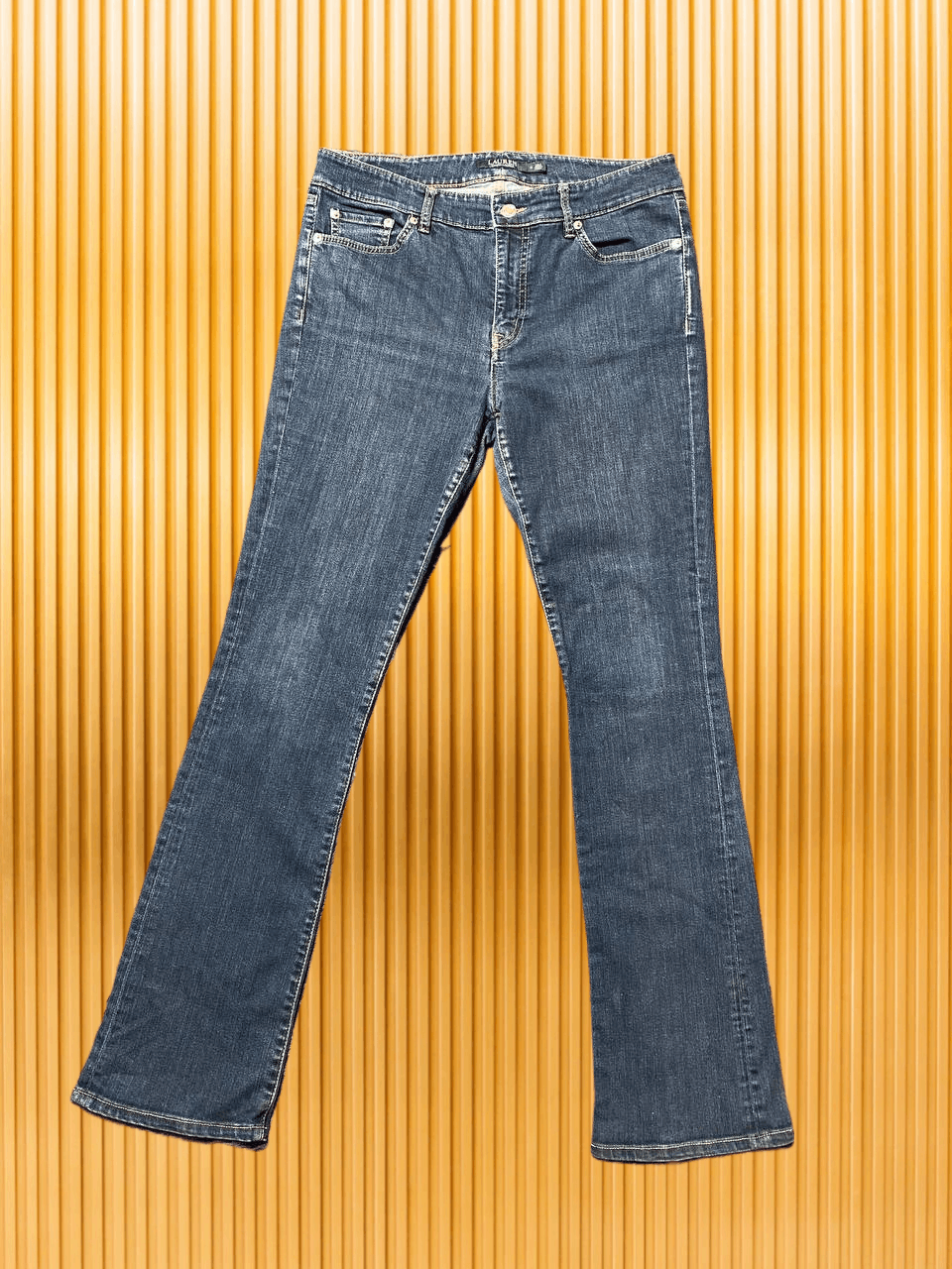 Polo Ralph Lauren Vintage Polo Ralph Lauren denim skinny jeans FLARED Size 30" / US 8 / IT 44 - 1 Thumbnail