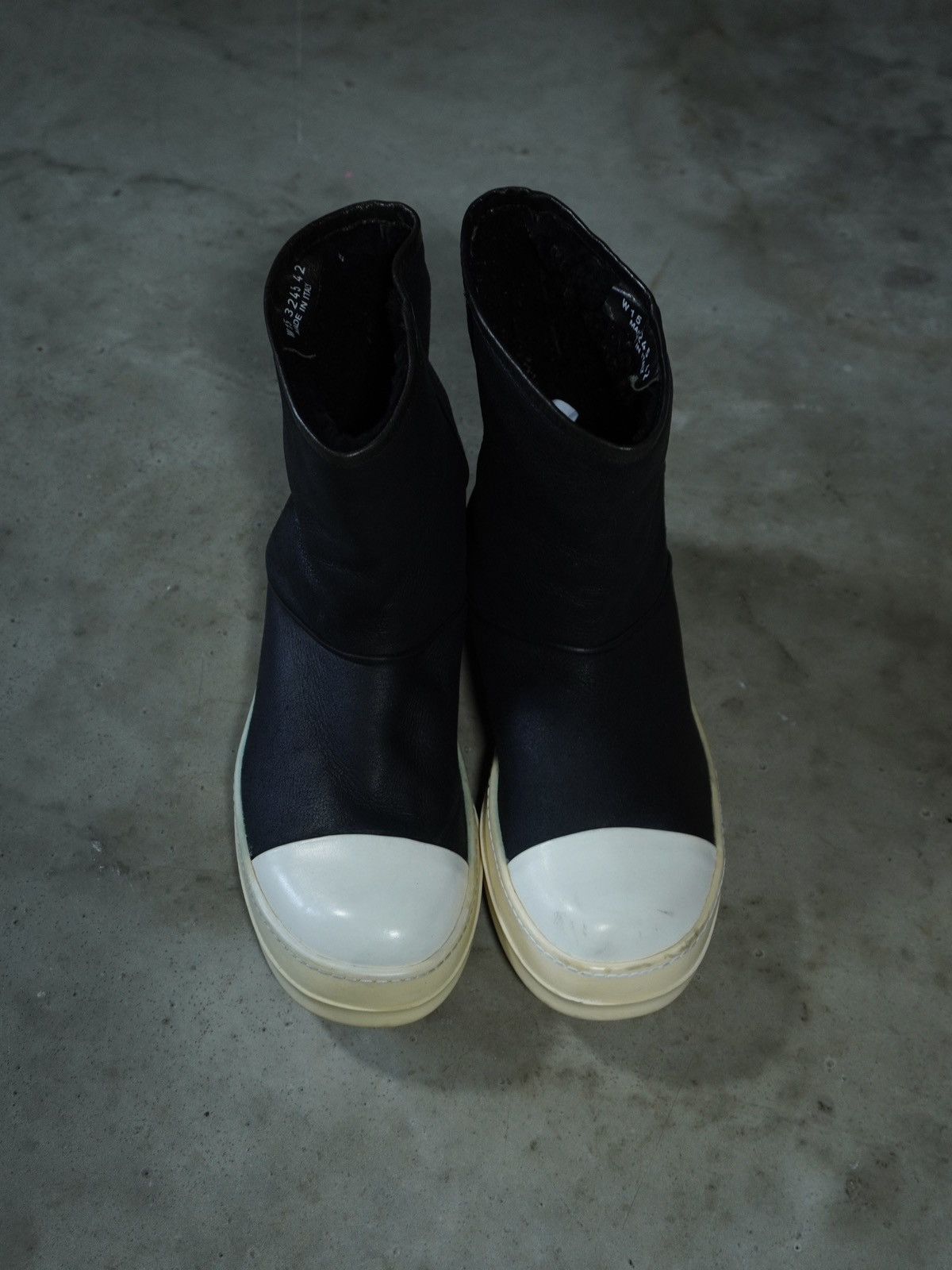 Rick Owens Rick Owens F/W 2015 “Sphinx” Shearling Ramones Boots Size US 9 / EU 42 - 3 Thumbnail
