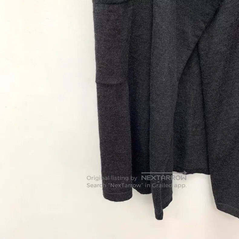 Chanel Chanel Black logo buckled cashmere knitted coat Size XXS / US 00 / IT 34 - 4 Thumbnail
