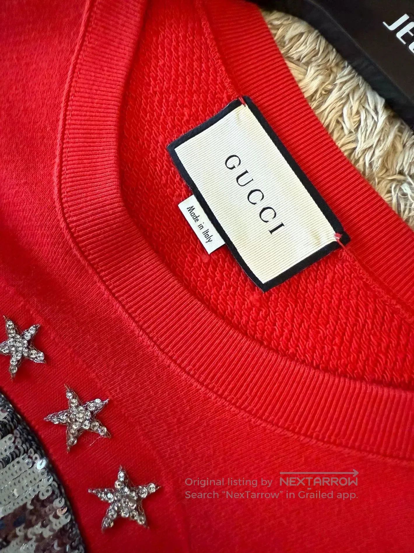 Gucci Gucci Red Paramount Mountain Sweatshirt. Size US M / EU 48-50 / 2 - 2 Thumbnail