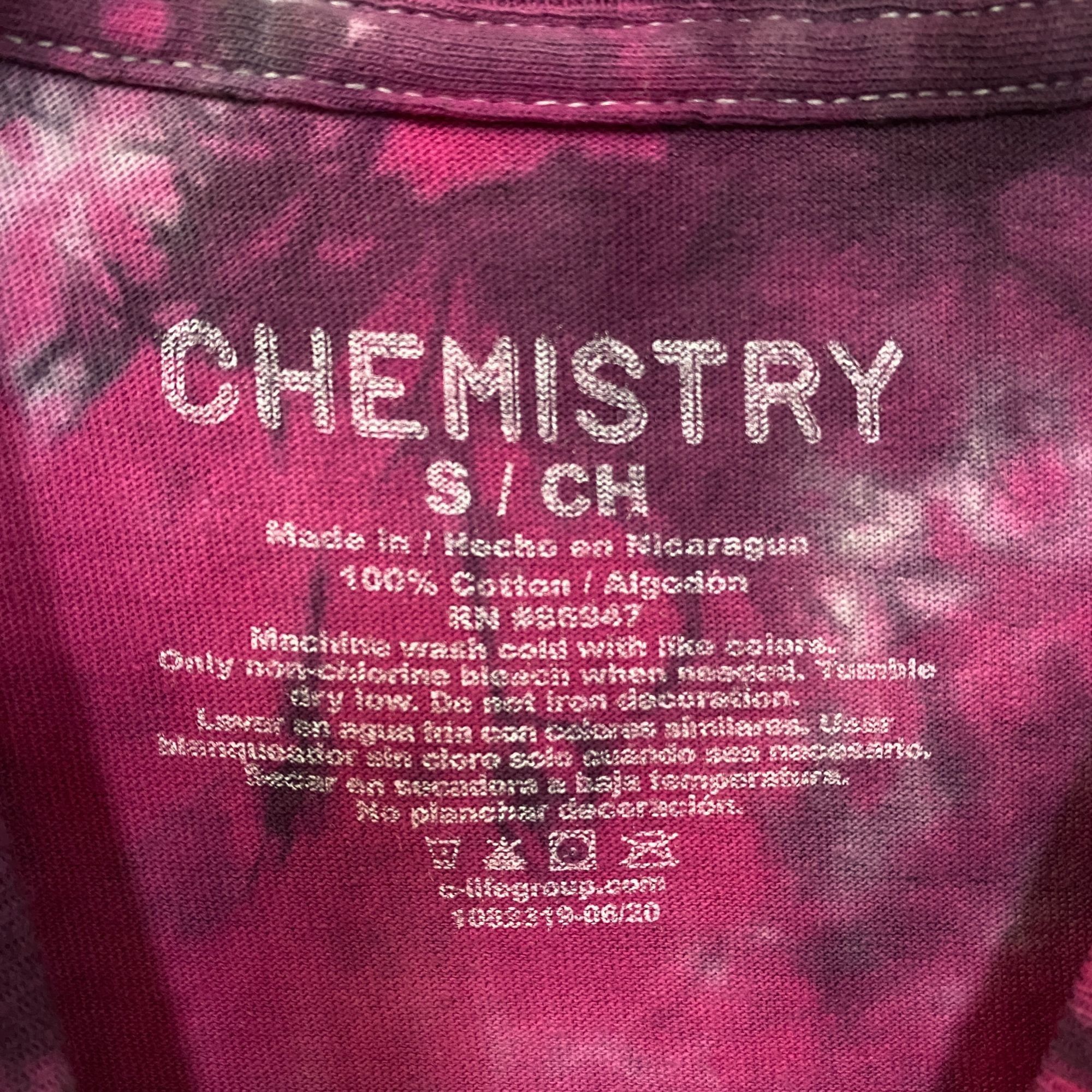 Chemistry Chemistry Cyber Mind Tie Dye T-Shirt Small Size US S / EU 44-46 / 1 - 4 Thumbnail